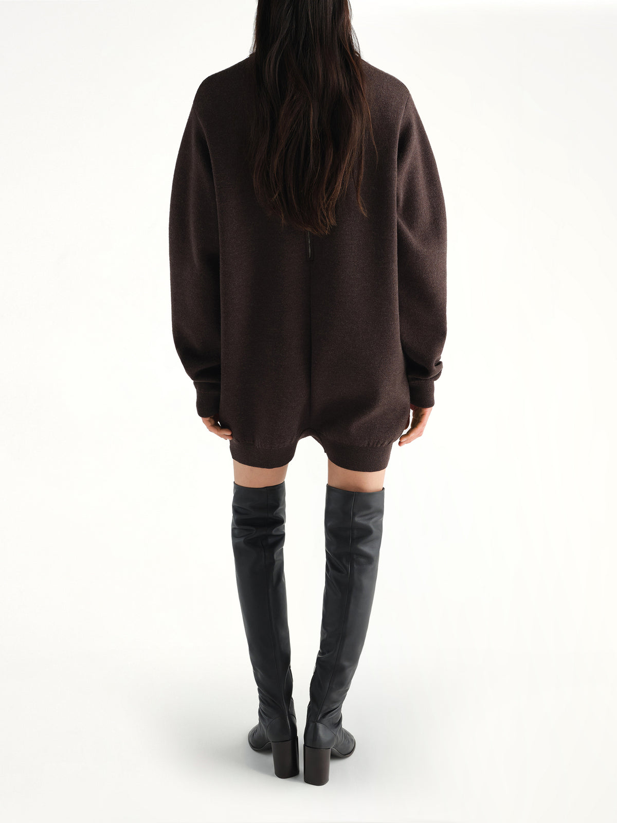 Relaxed Overall in Ganache