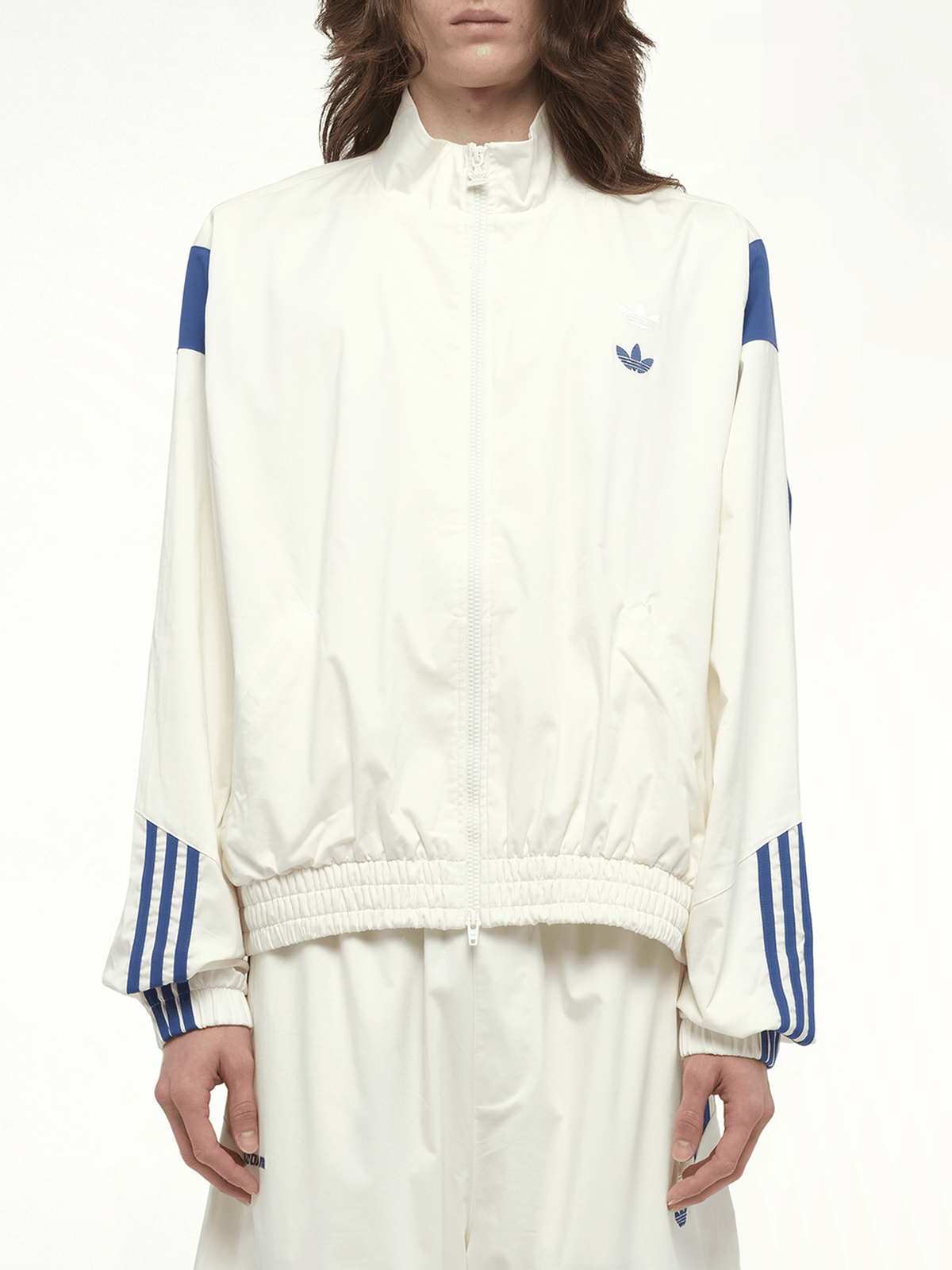 Adidas X Chavarria Poplin Track Top in Off White
