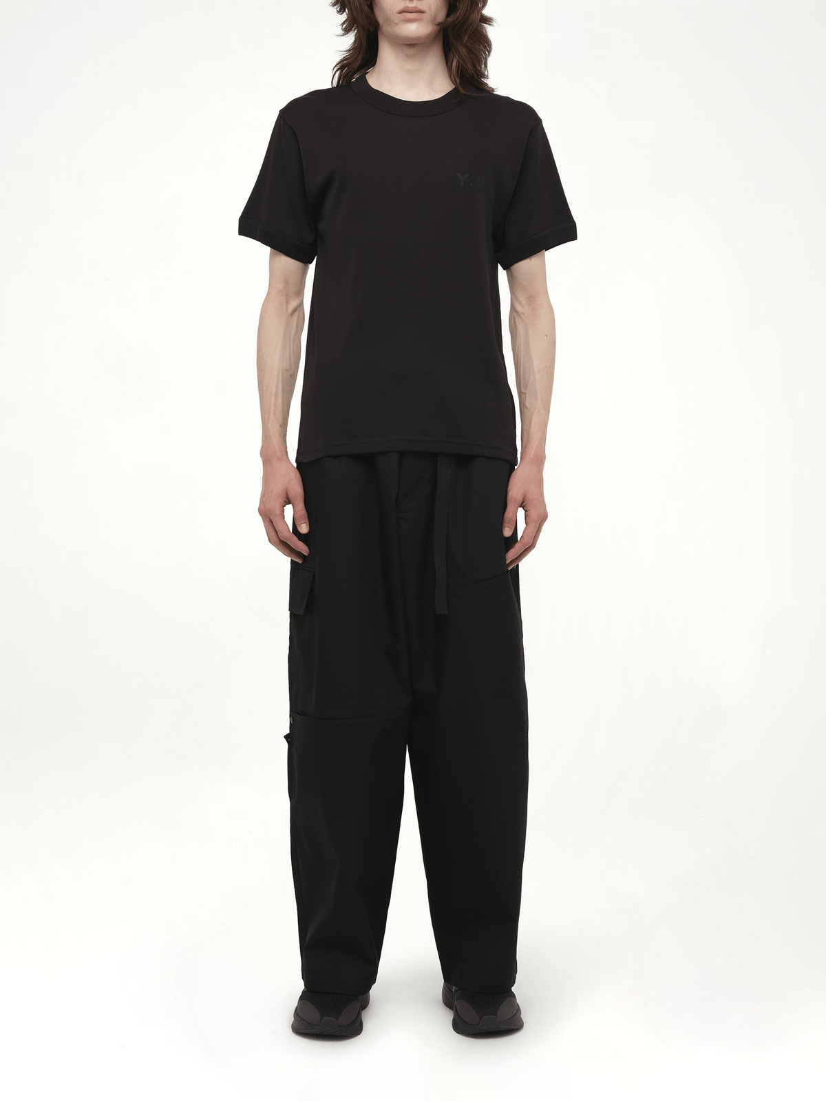 Slim Short Sleeve T-Shirt in Black