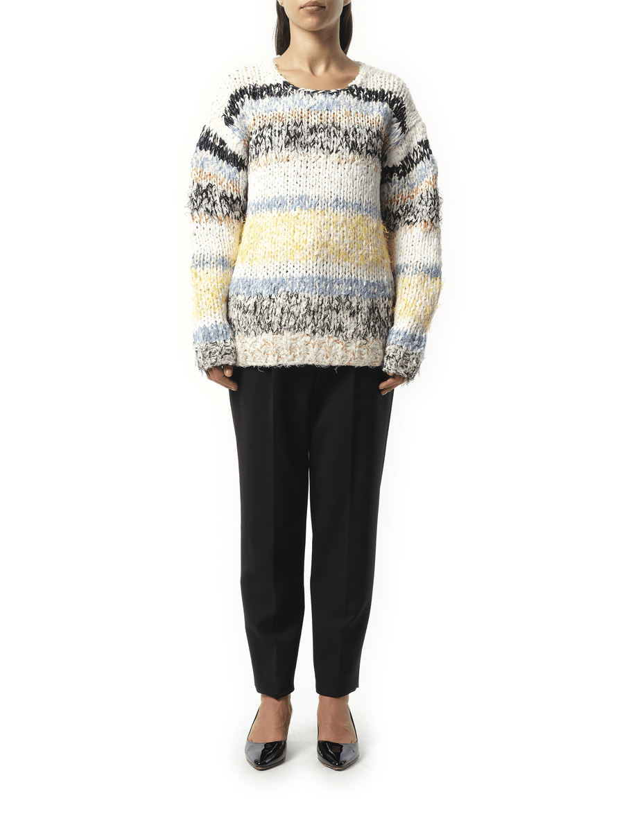 Pullover Sweatshirter in Multicolor