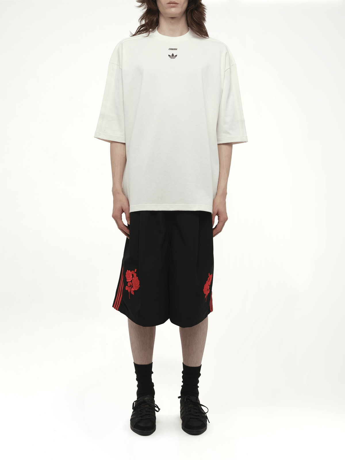 Willy Chavarria Adidas X Chavarria Ss T-Shirt in Off White