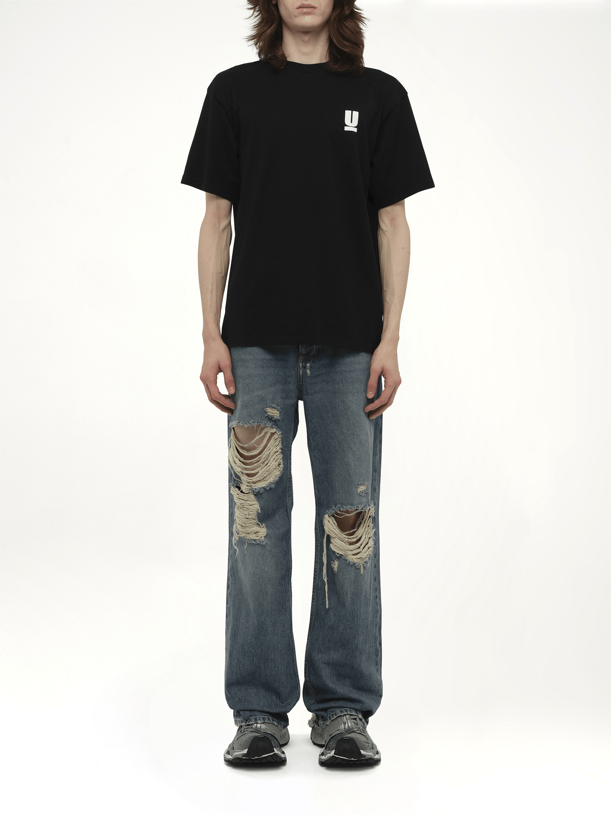 Undercover Small Undercover Printed T-Shirt in Black