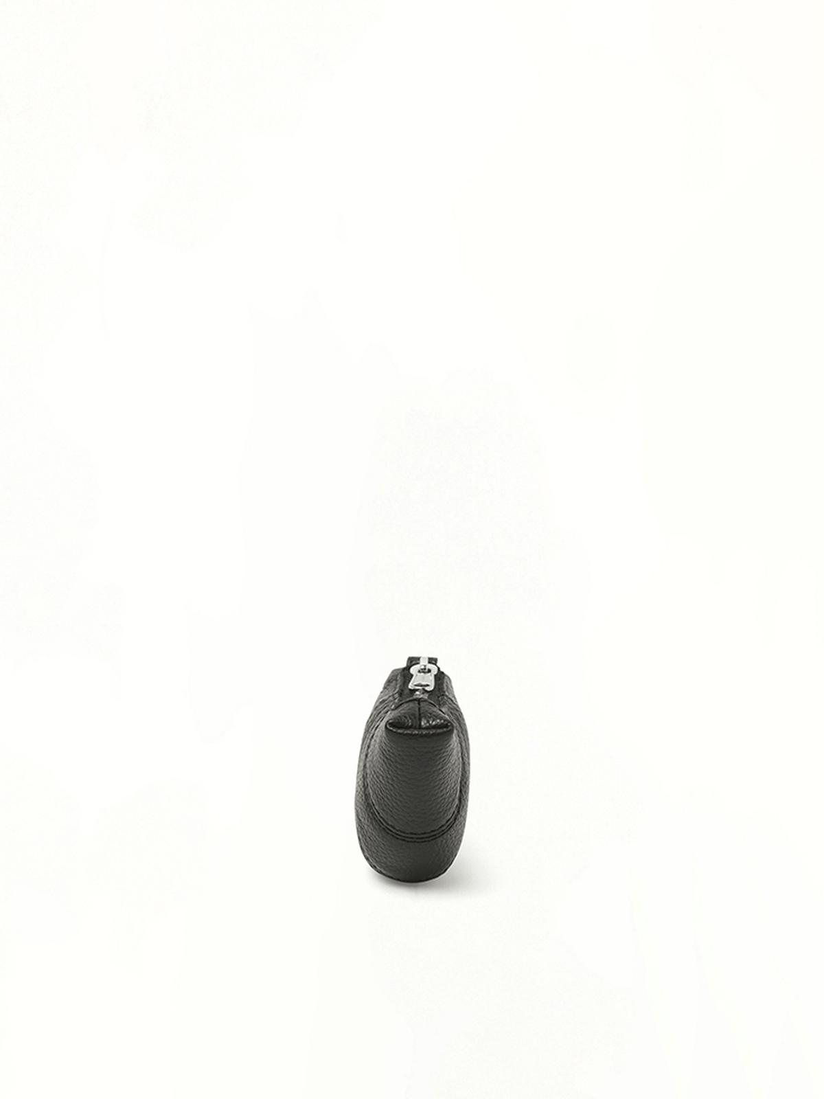 Mini Croissant Keyring in Black