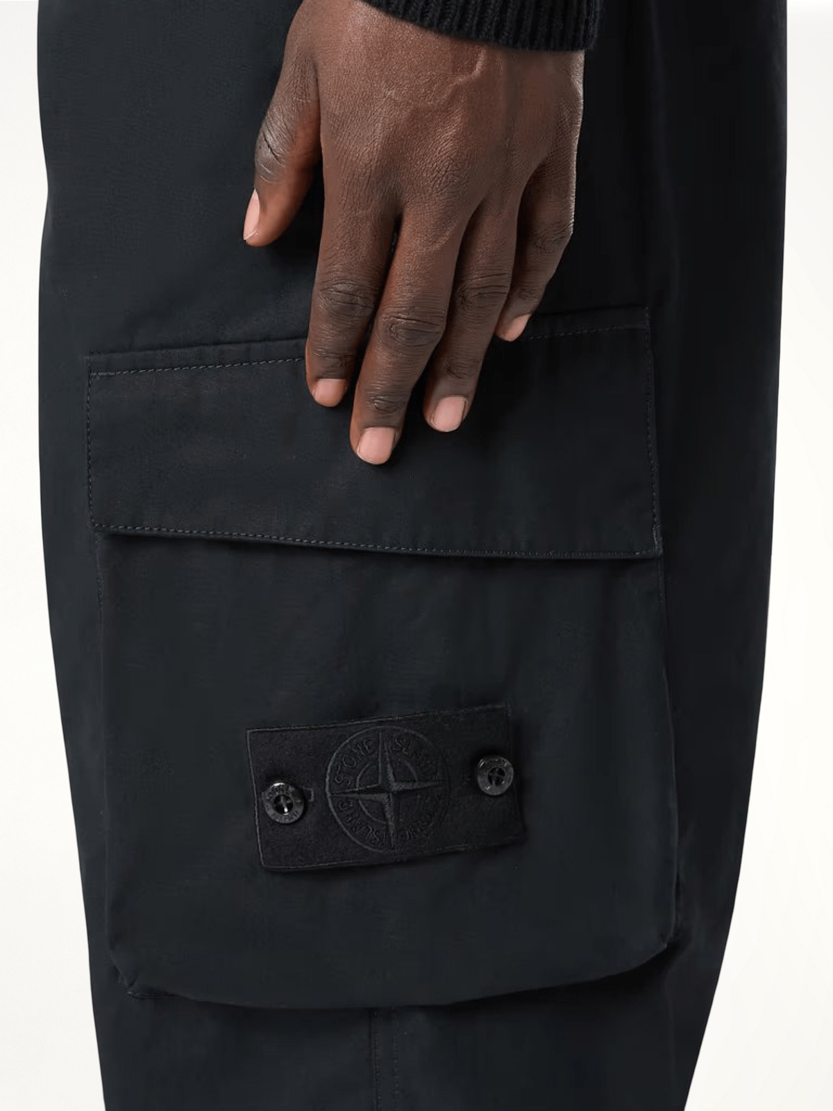 Ghost Cargo Trouser in Black