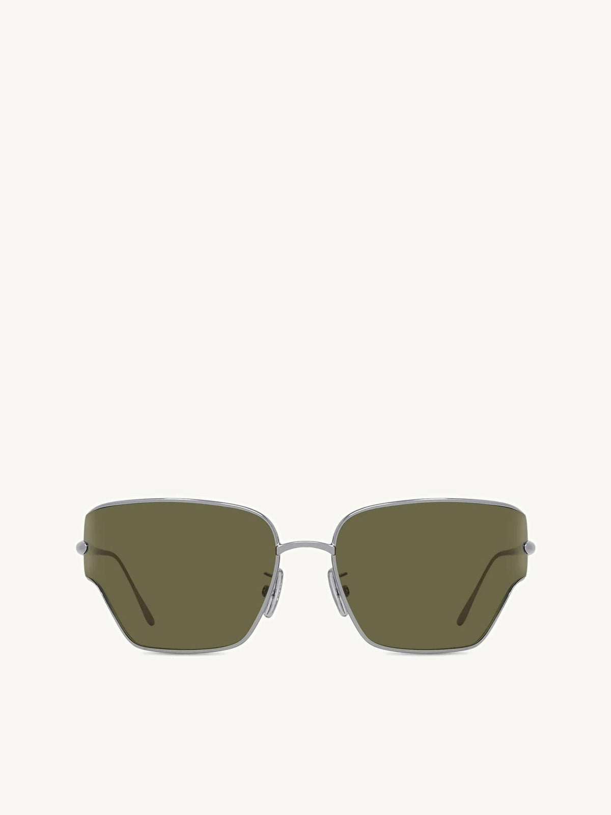 Loewe LW40150U 7014N Metal Sunglasses in Silver