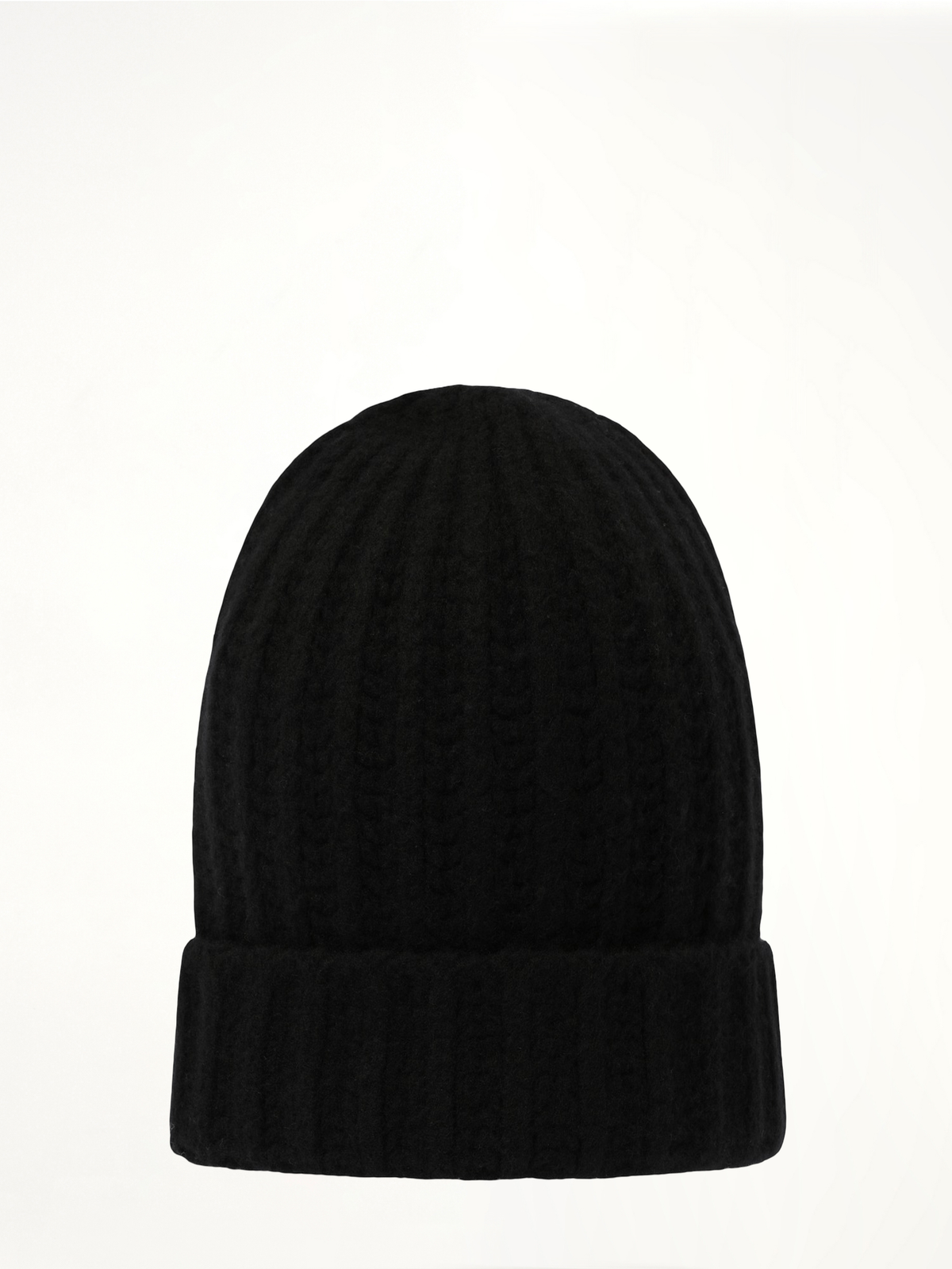 Four Stiches Beanie in Black