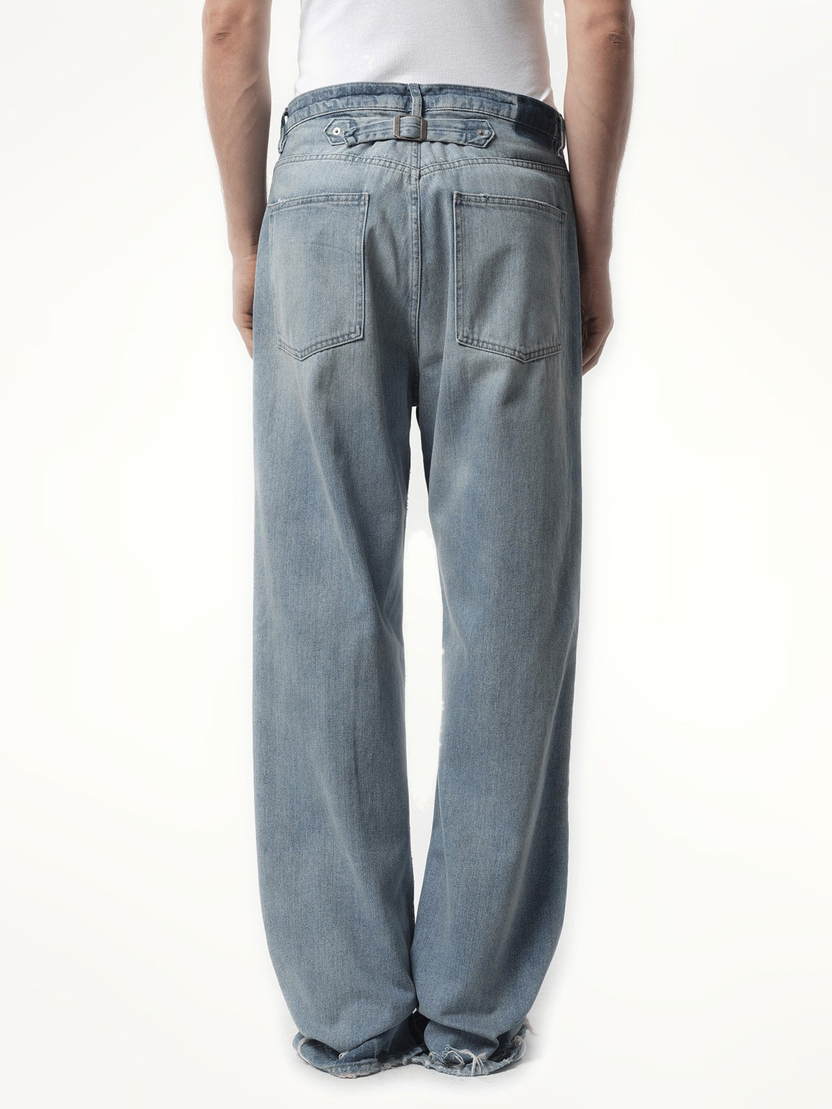 Maison Margiela Original Japanses Denim Jeans in Light Blue