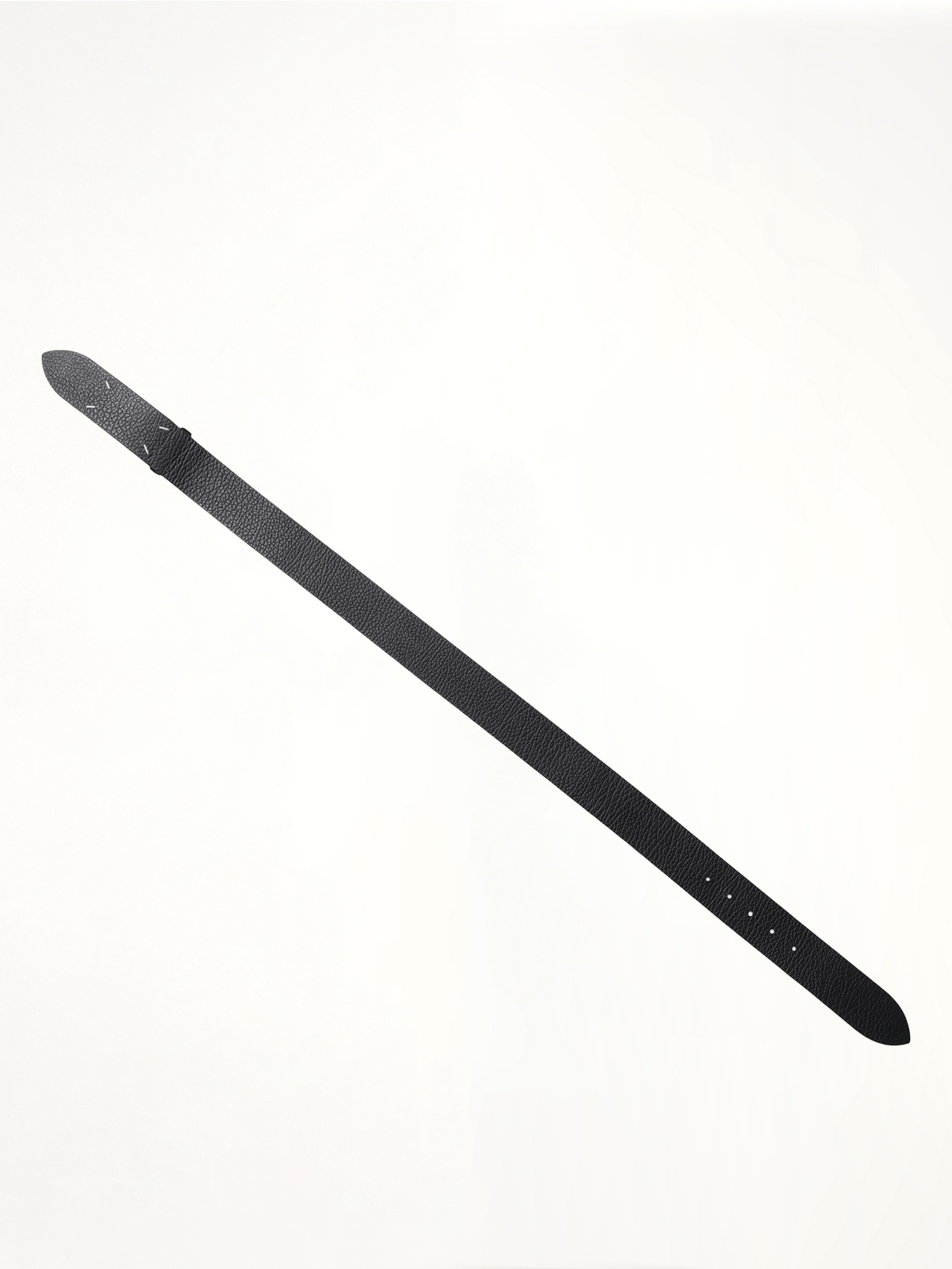 Four Stiches Belt 45 in Black