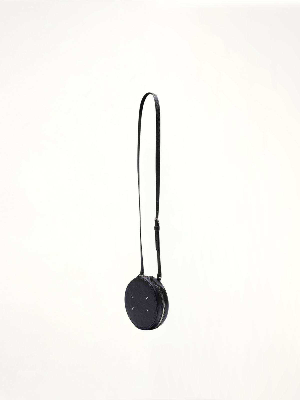 Micro Circle Bag in Black