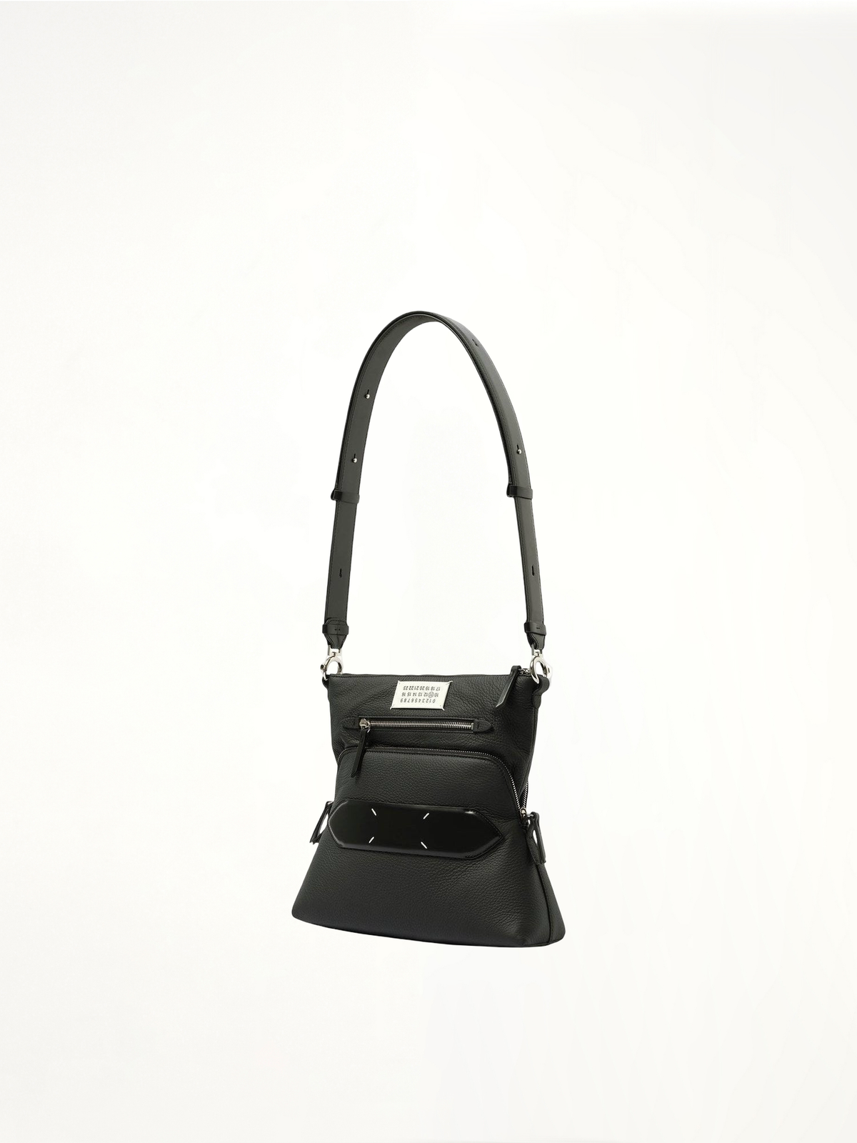 Soft 5AC Multifunction Small Shoulder Bag in Black