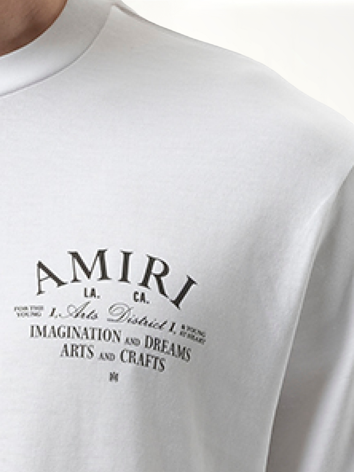 Amiri Arts District T-Shirt in White