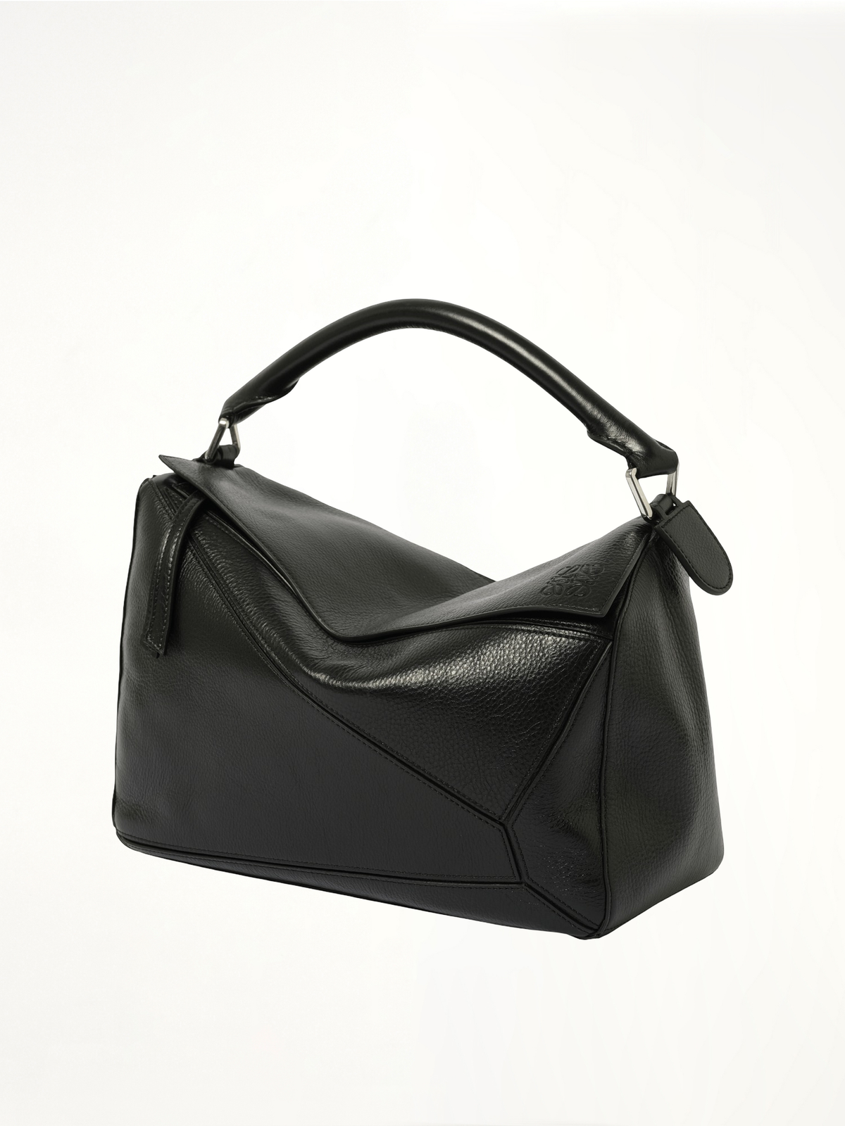 Puzzle New Large Bag in Black