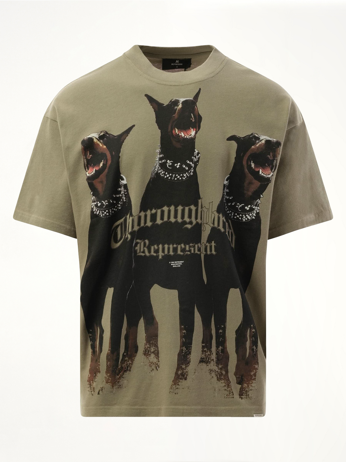 Thoroughbred T-Shirt in Khaki