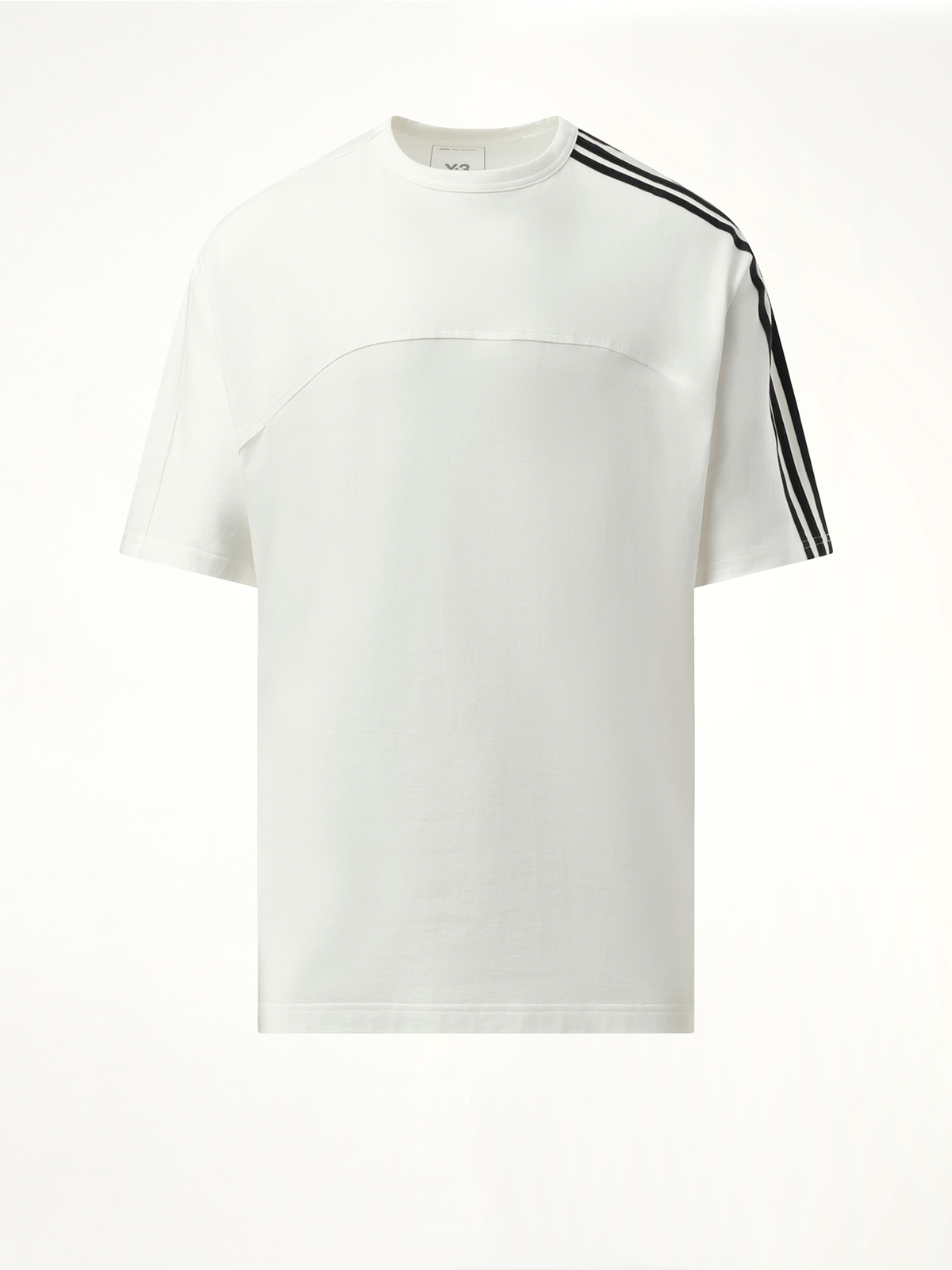 3 Stripe T-Shirt in White