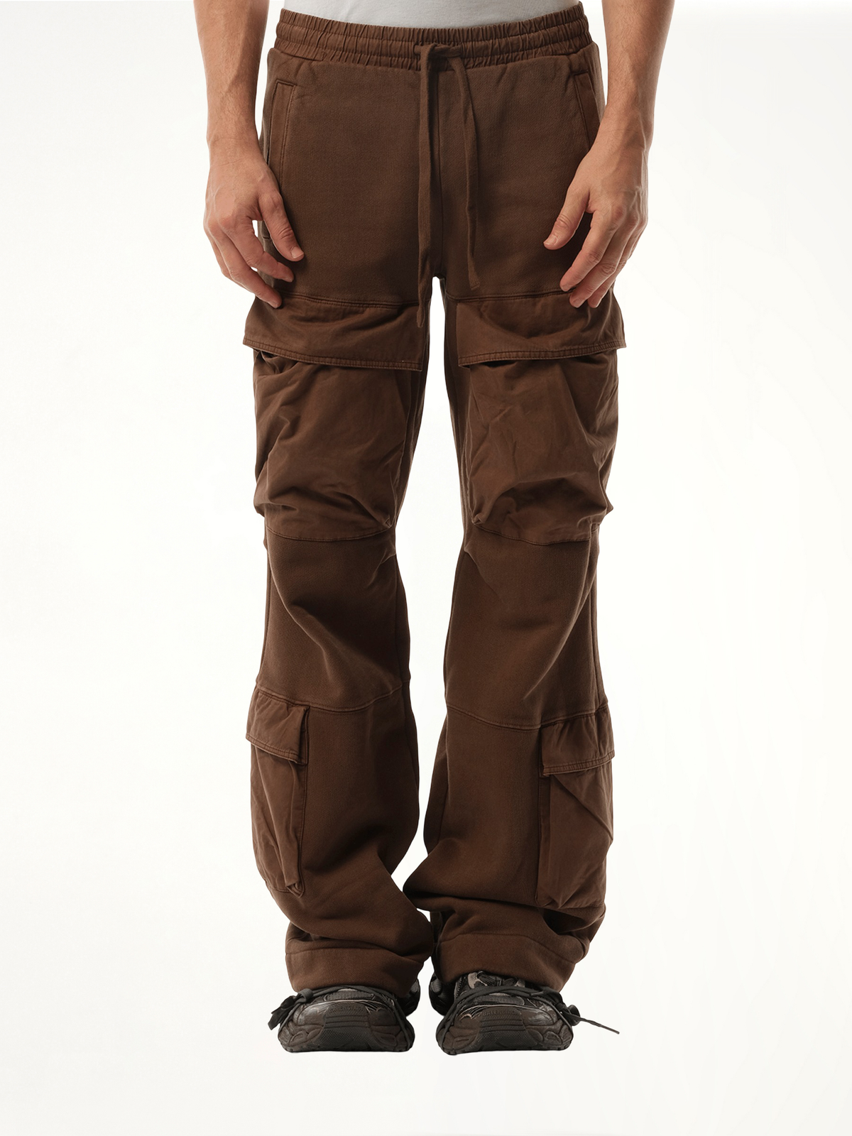 Utility Sweatpants in Brunette