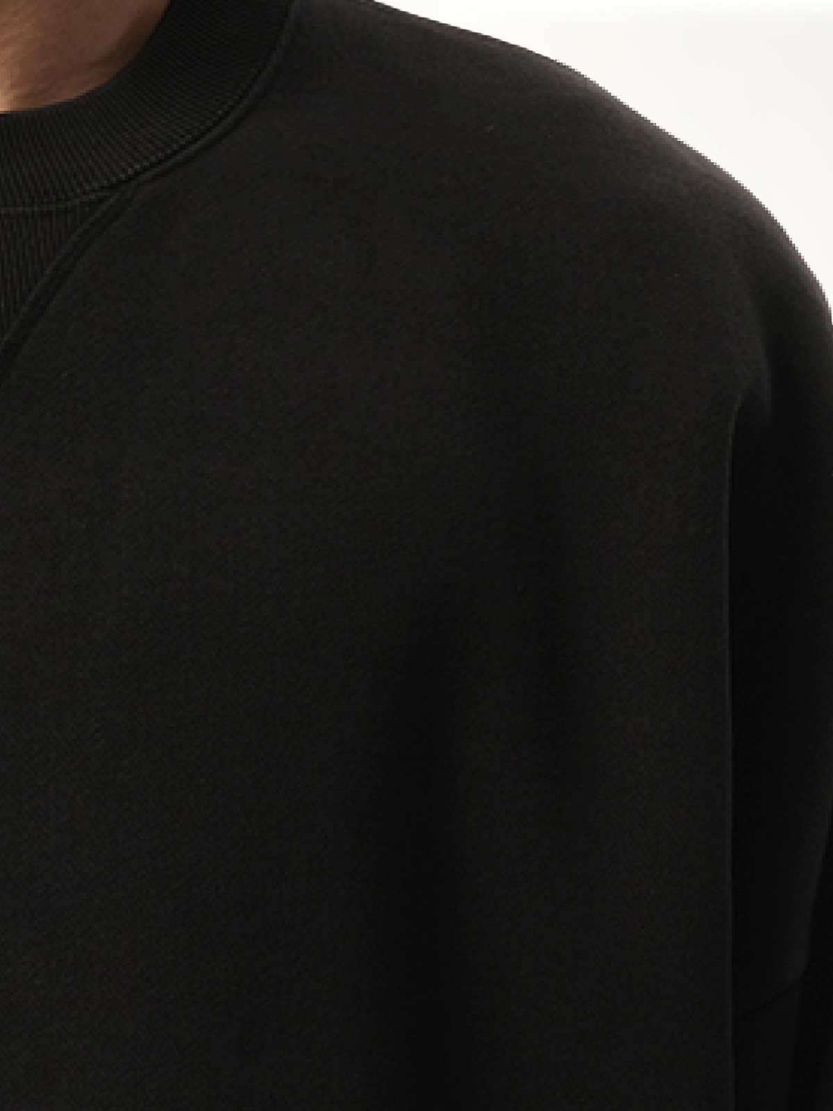 Box Sweatshirt in Soot
