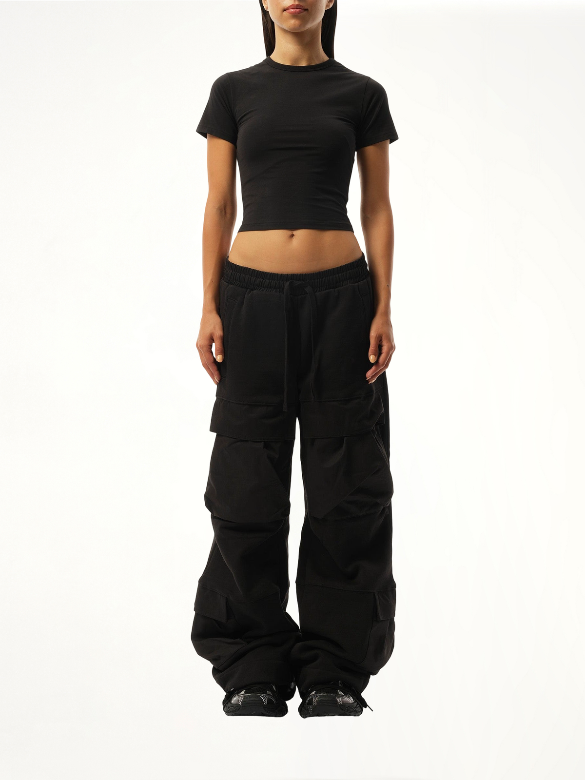 Micro T-Shirt in Soot