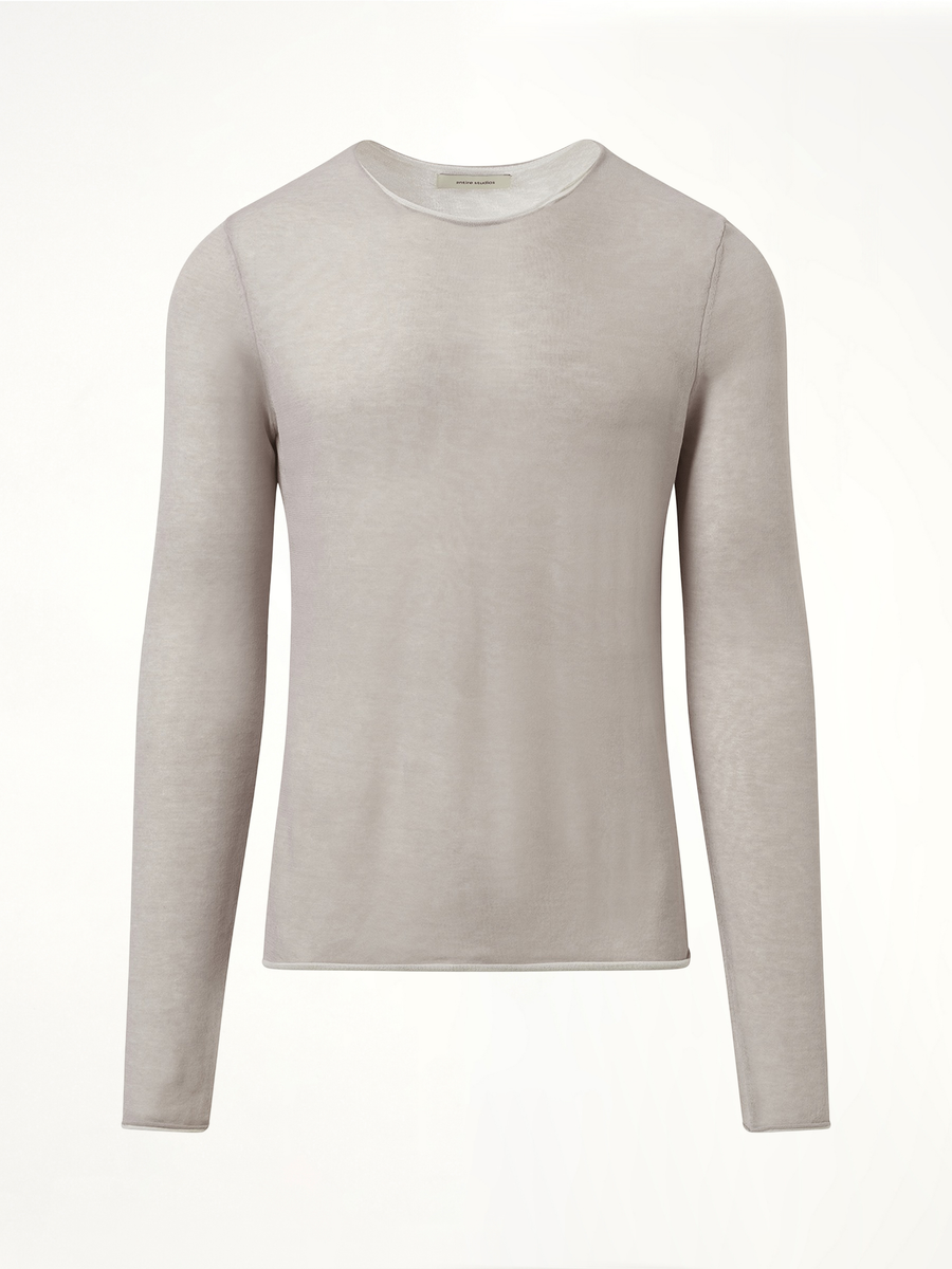 Duplex Knit Sweater in Marble
