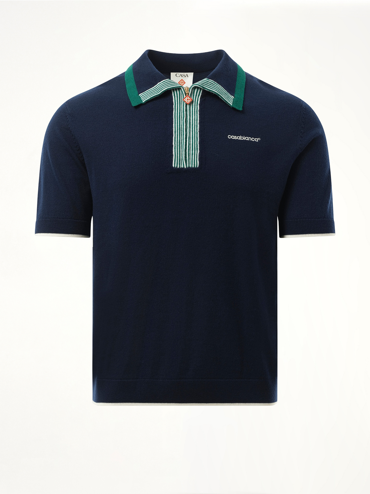 Tennis Polo in Navy