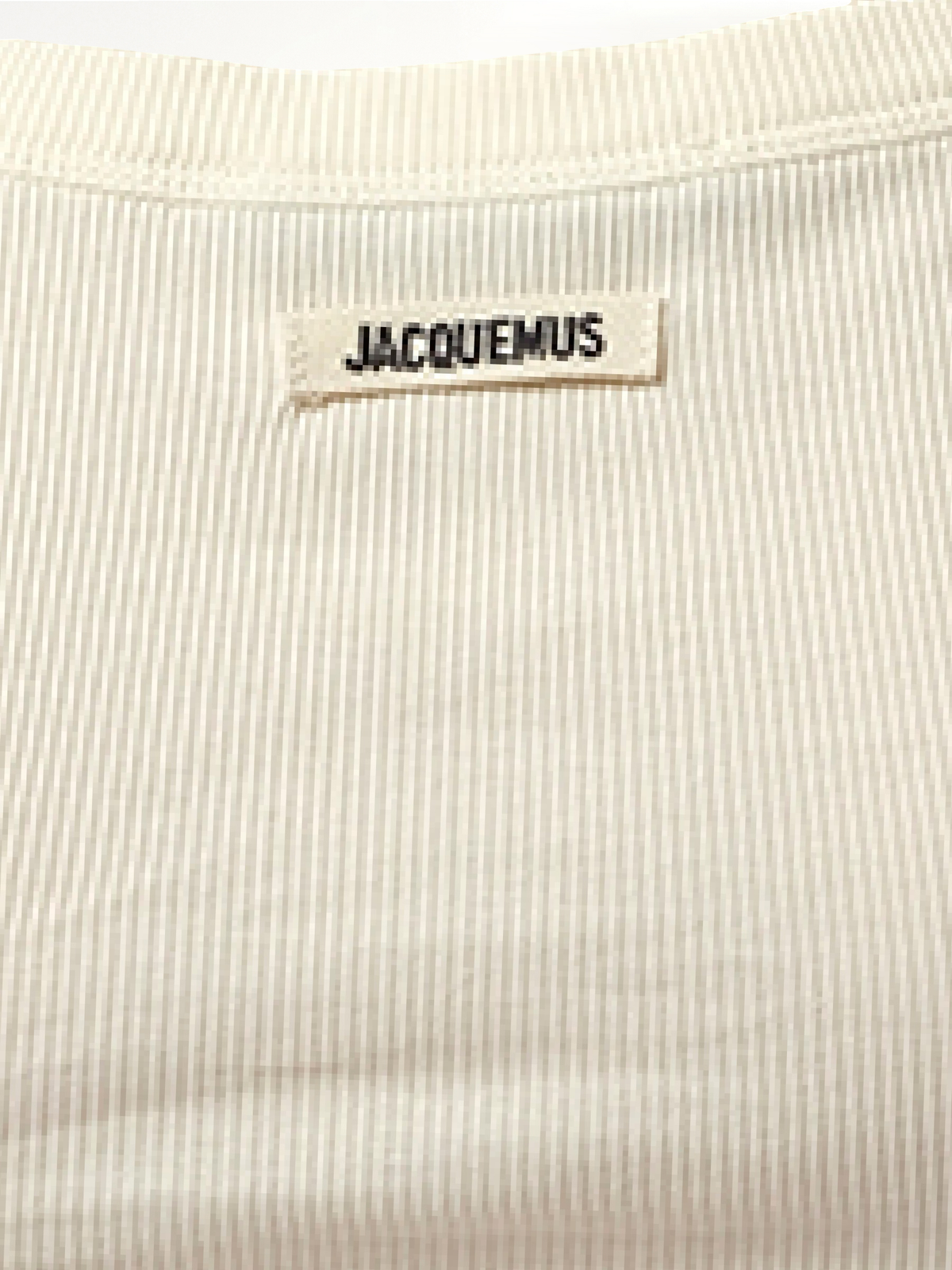 Le Debardeur Gros Grain in White