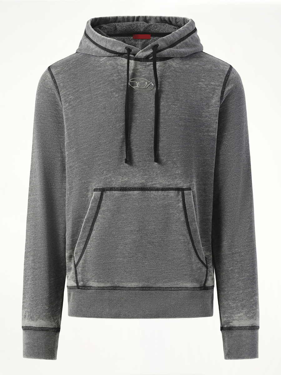 S-Ginn Hoodie in Grey