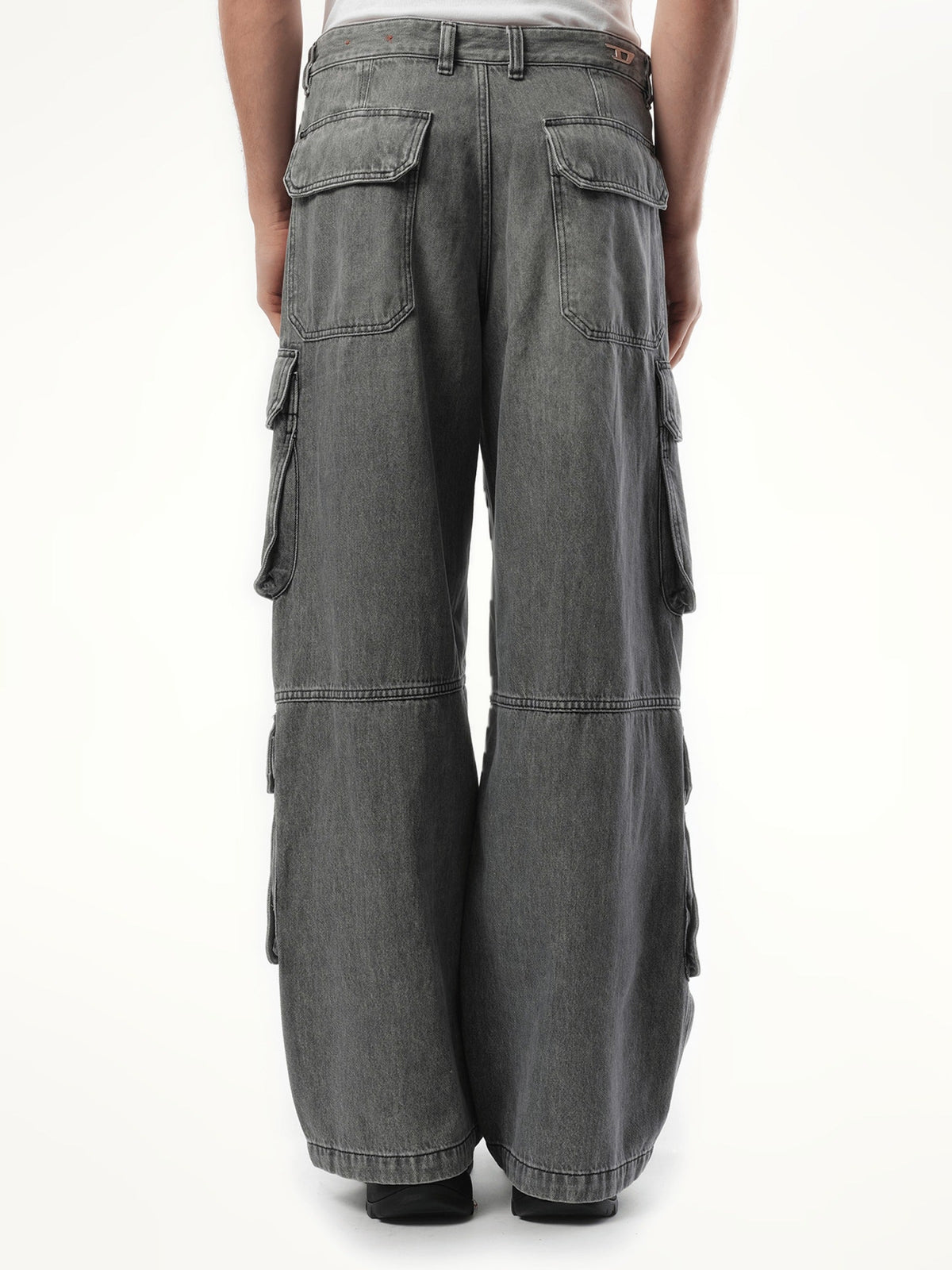 Diesel D-Touch Cargo Pants in Grey