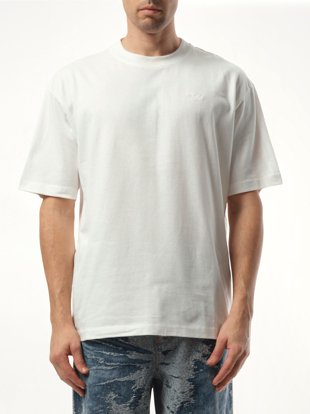 T-Boggy Oval D T-Shirt in White