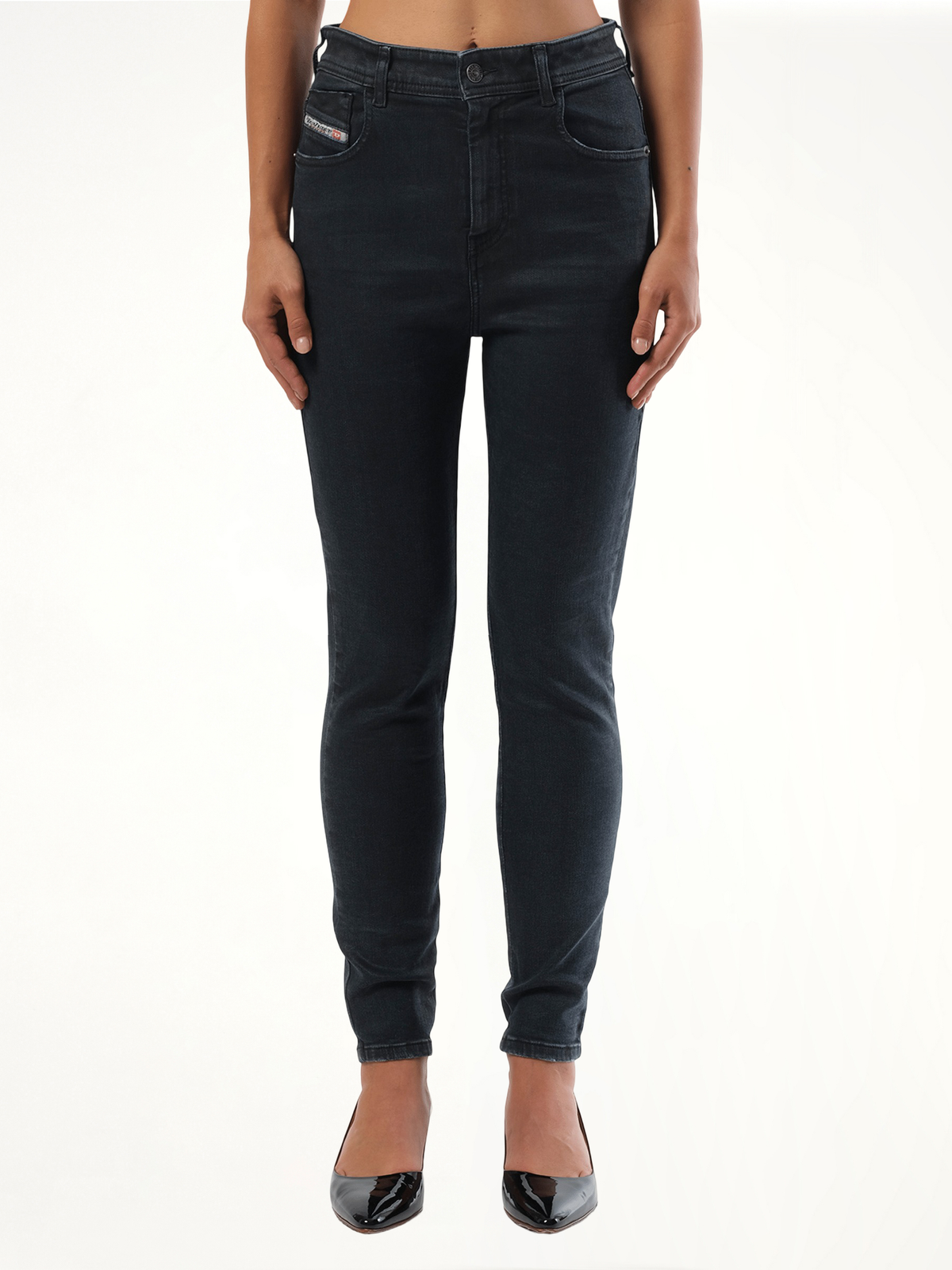 1984 Slandy High Jeans in Washed Black