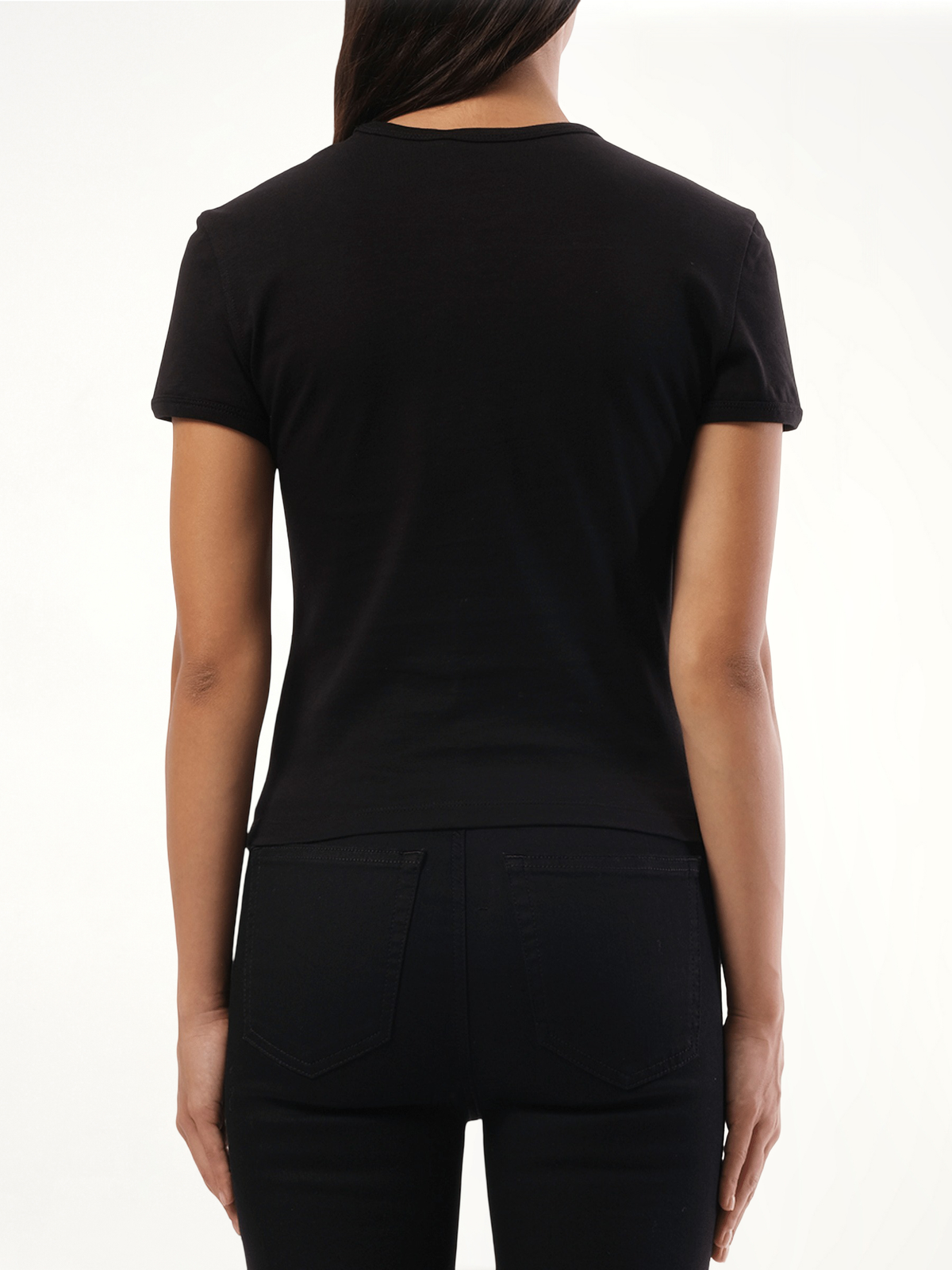 T-Uncutie D Logo T-Shirt in Black