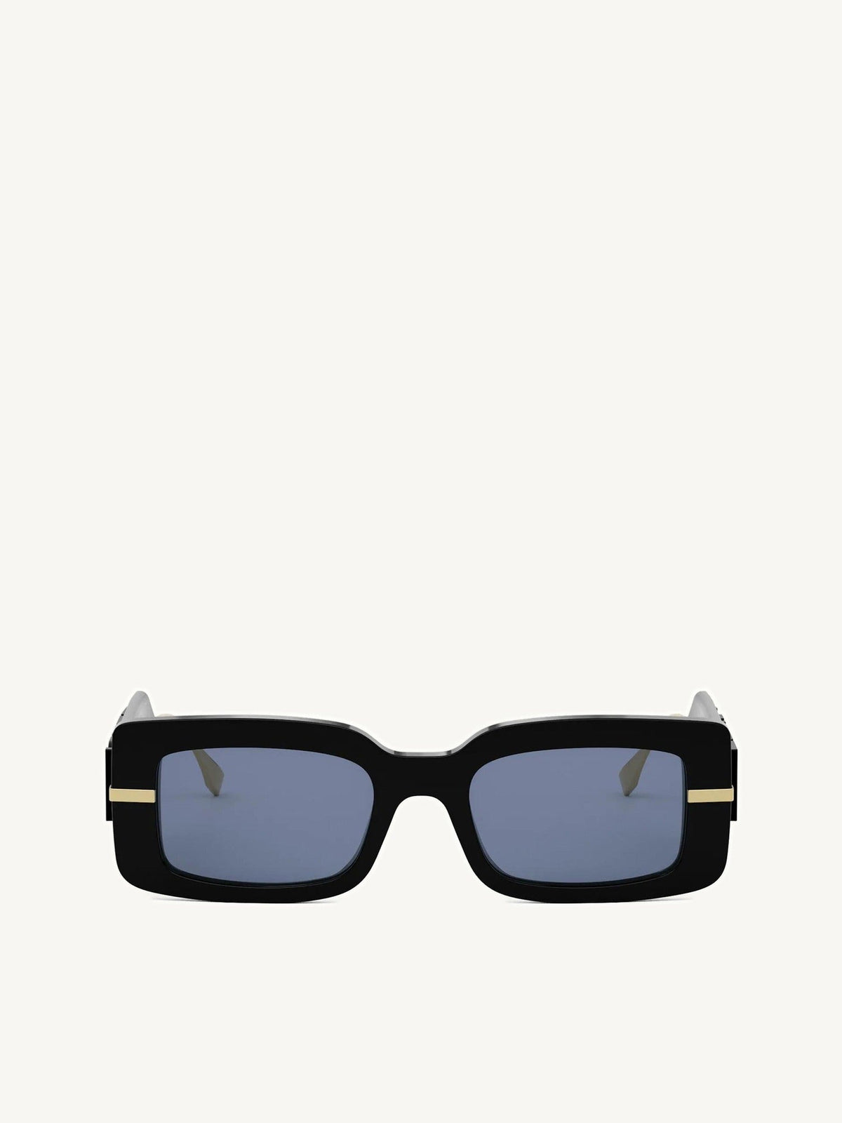Fendi FE40133I 5101V Acetate Sunglasses in Black/Gold