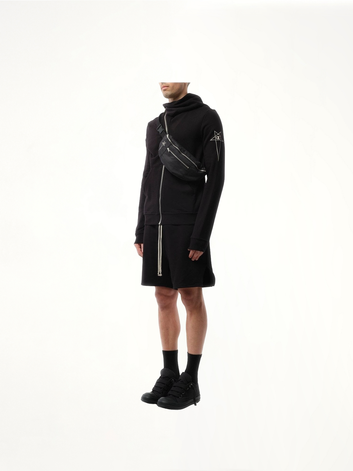 Champion x DRKSHDW Bumbag in Black