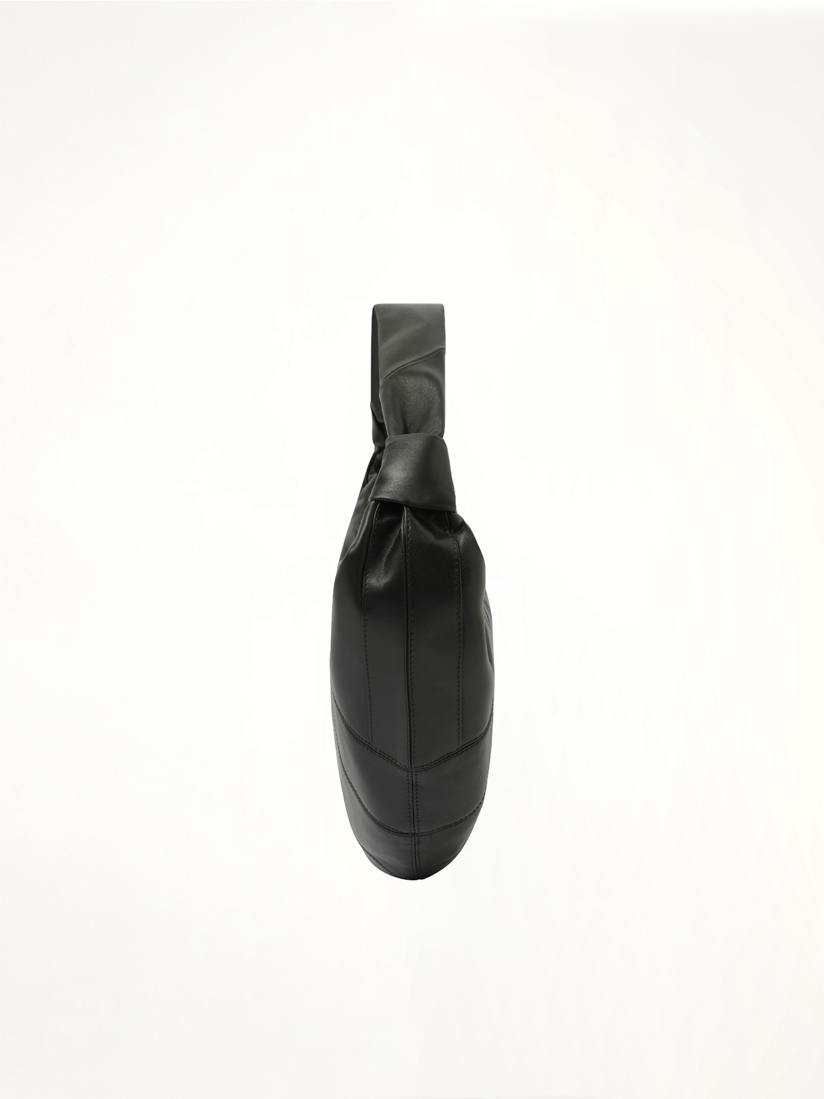 Fortune Croissant Bag in Black