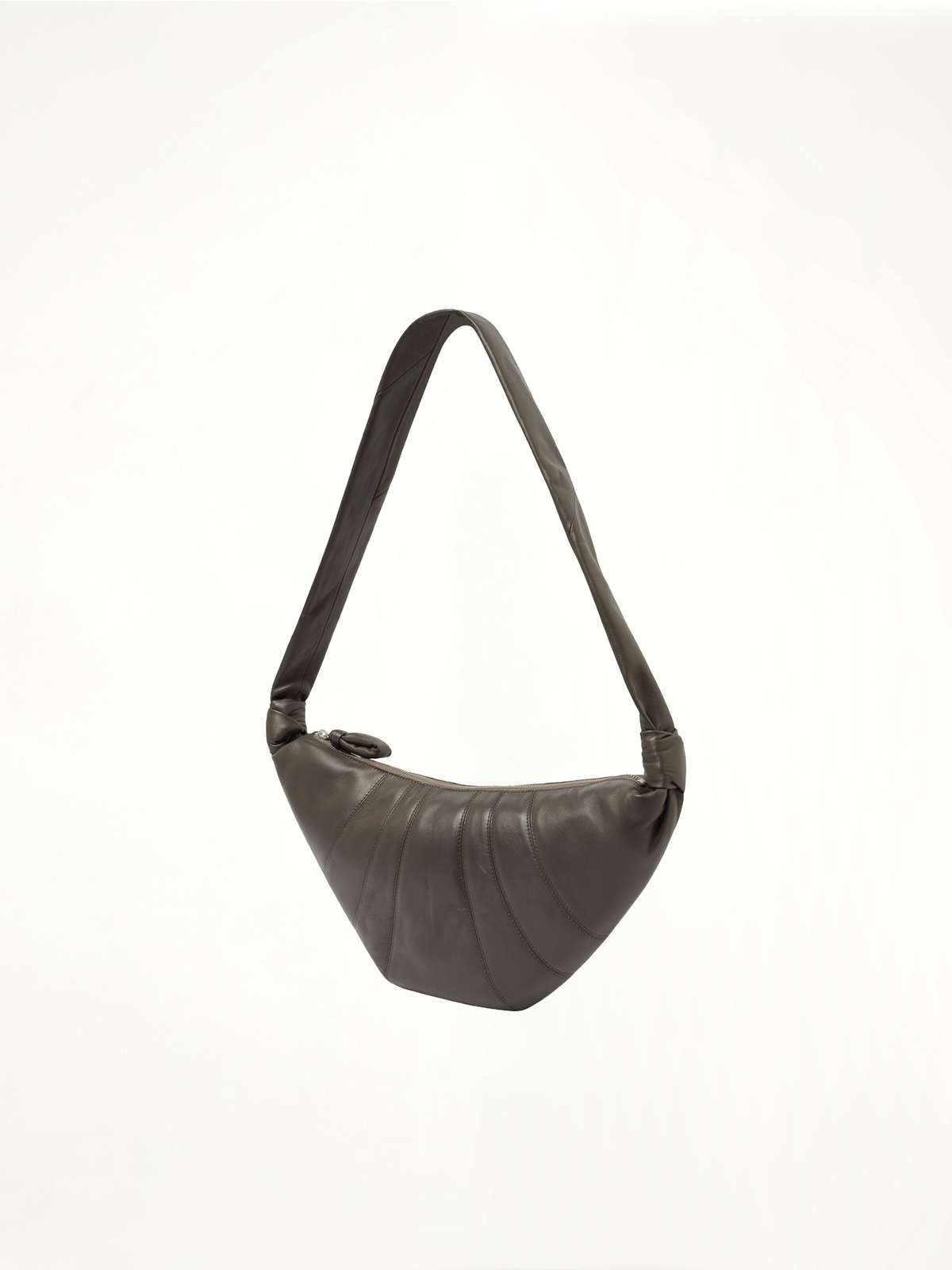 Medium Croissant Bag in Mink