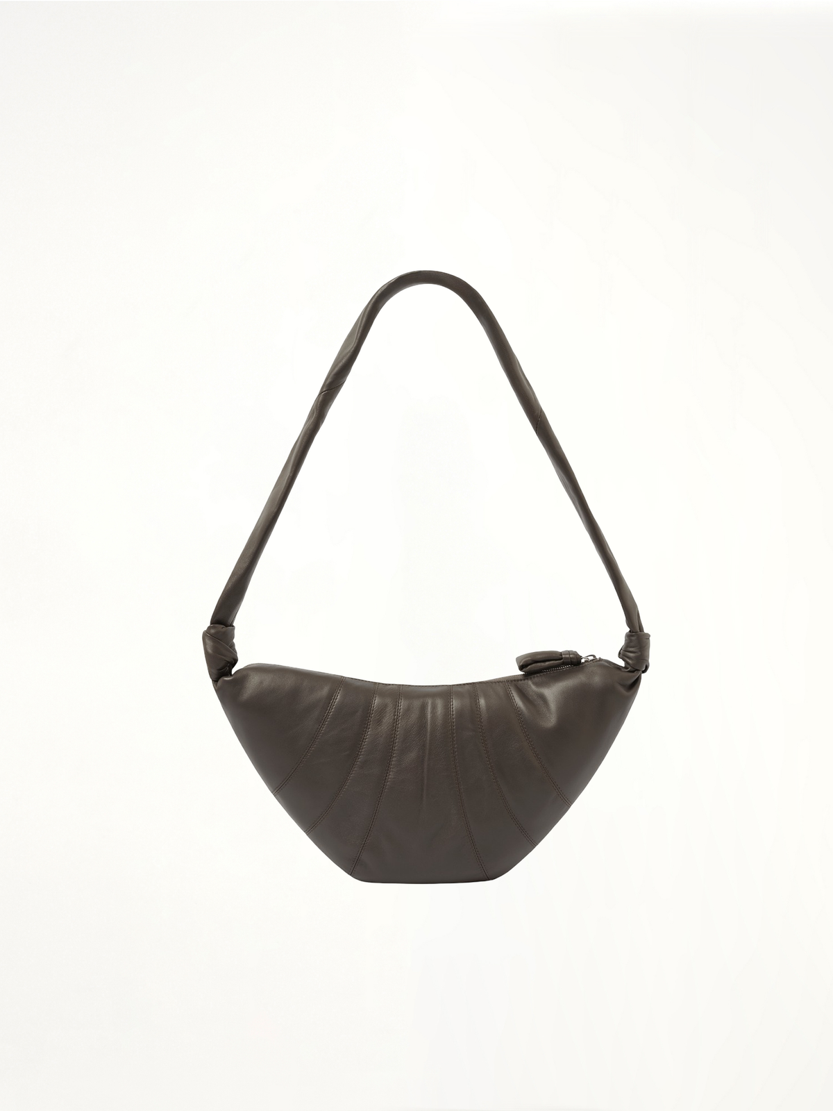 Medium Croissant Bag in Mink