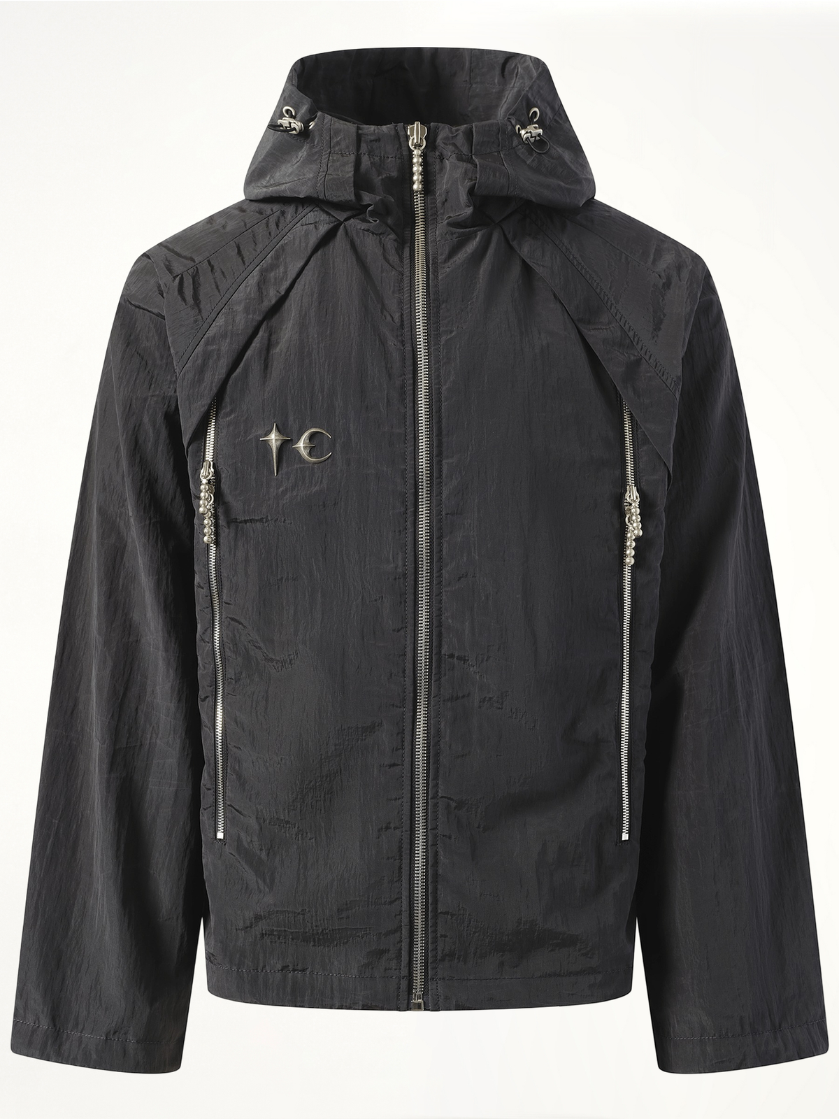 Scarred Wind Soldier Jacket in Black