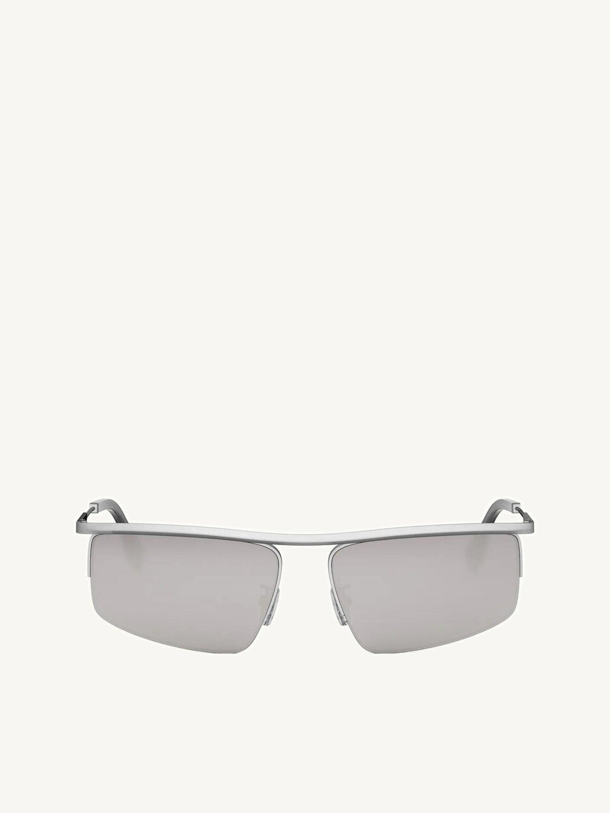 Fendi FE40141U 6017C Metal Sunglasses in Grey/Silver