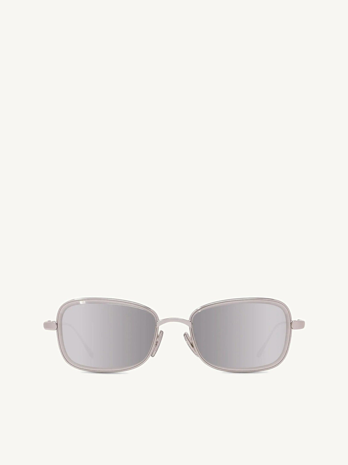 Loewe LW40159U Metal Sunglasses in SIlver