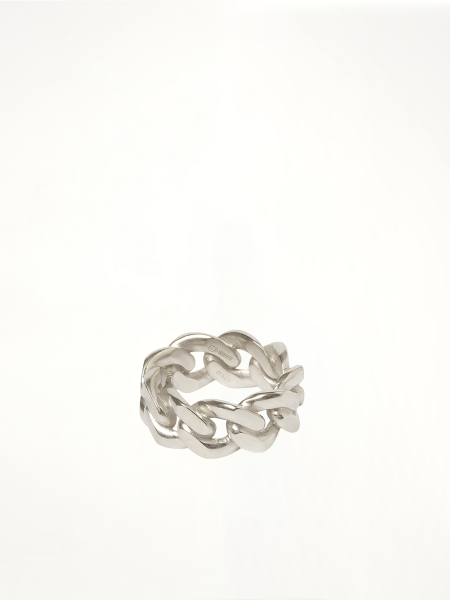 Gourmette Reference Ring in Silver