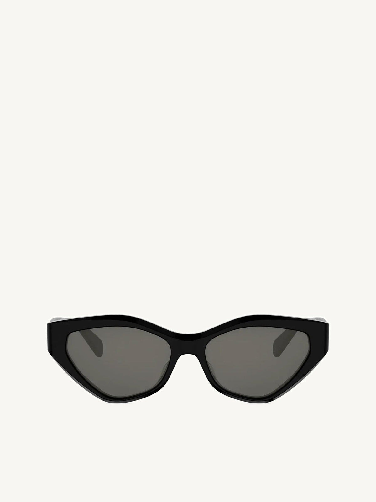 CL40323U Acetate Sunglasses in Shiny Black/Grey
