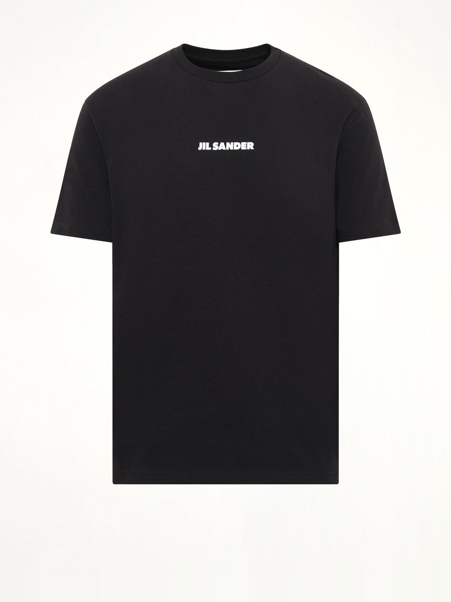 Crewneck Small Logo T-Shirt in Black