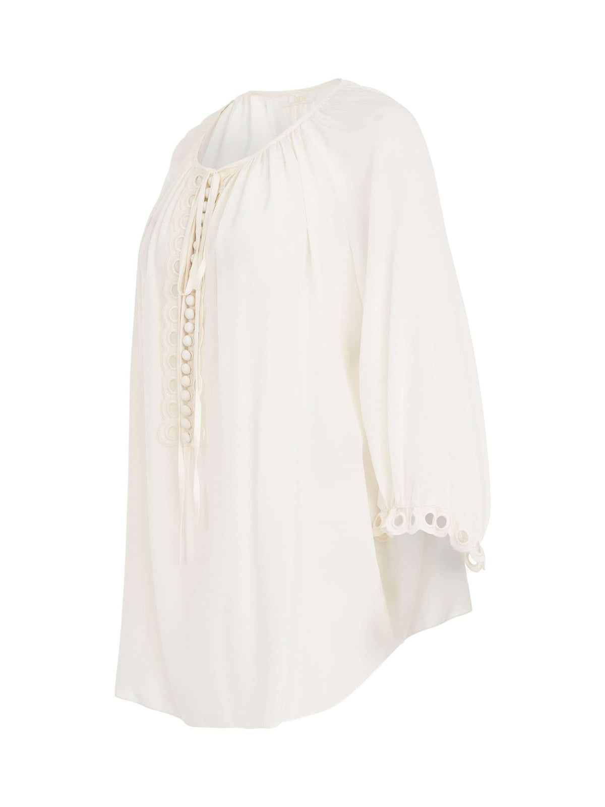Long Sleeve Top in Milk
