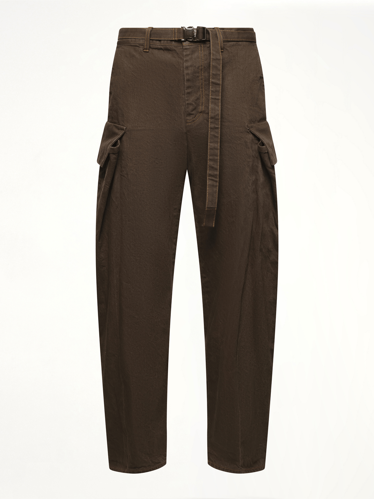 Denim Pants in Brown