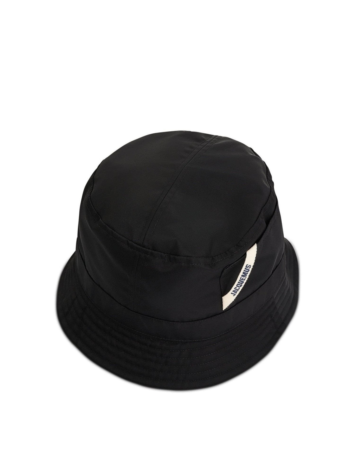 Ovalie Logo Bucket Hat in Black