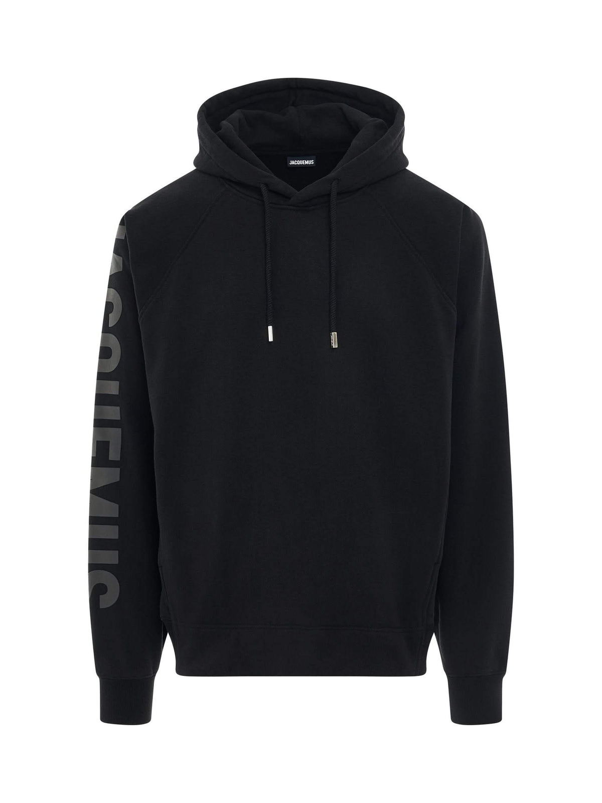 Typo Logo Hoodie in Black