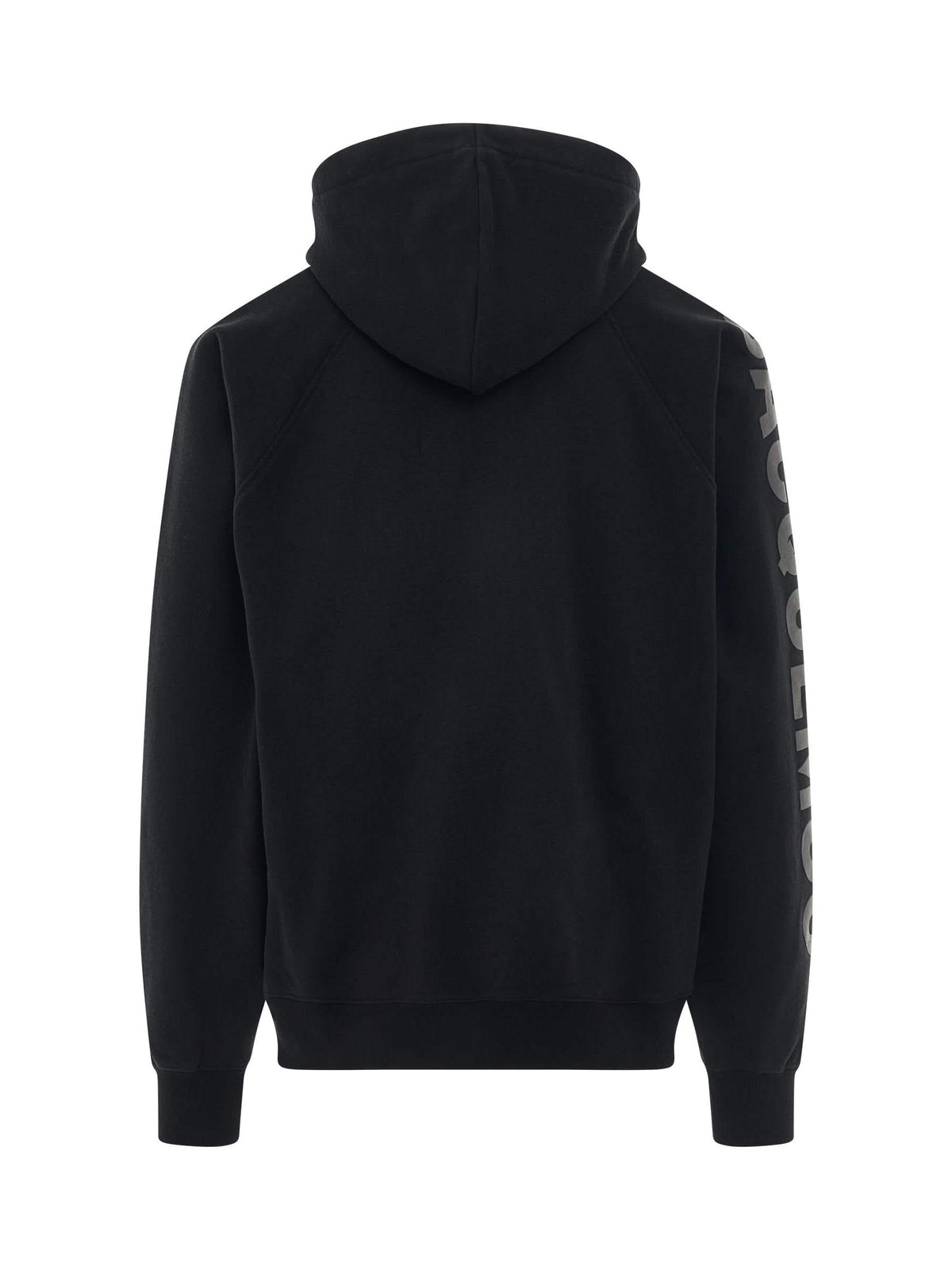 Typo Logo Hoodie in Black
