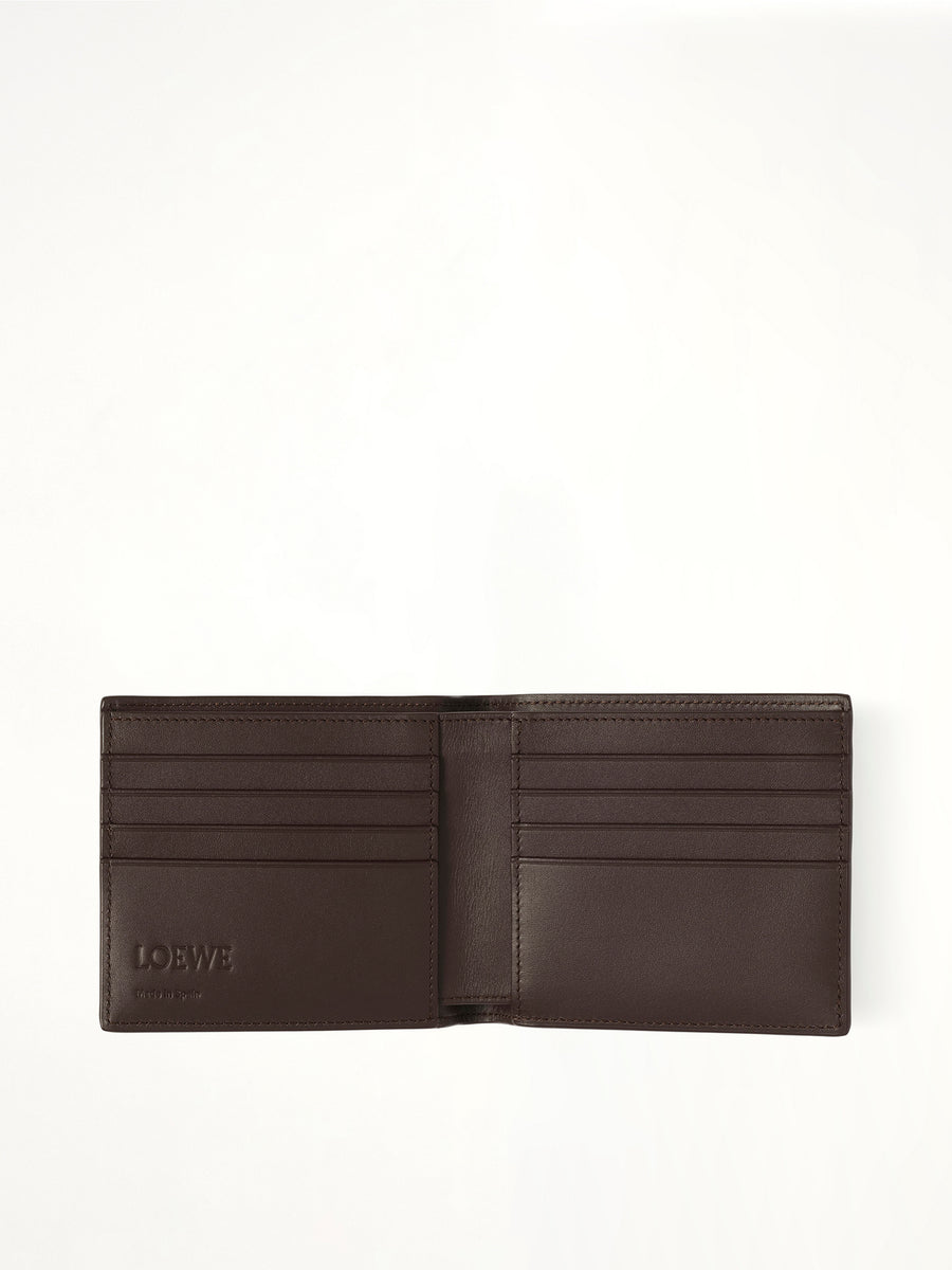 Bifold Wallet Allover Cats in Brown