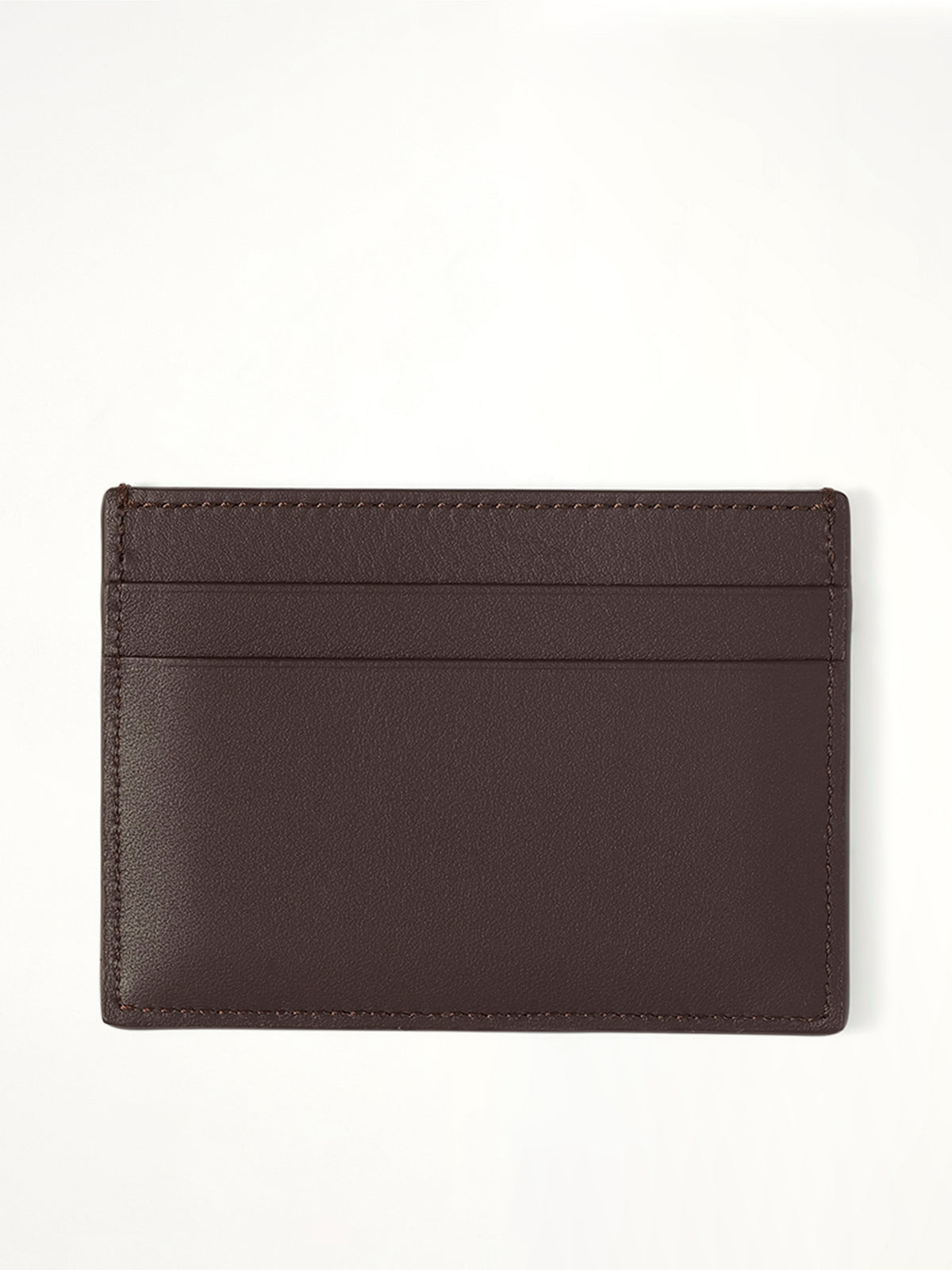 Plain Cardholder Allover Cats in Brown