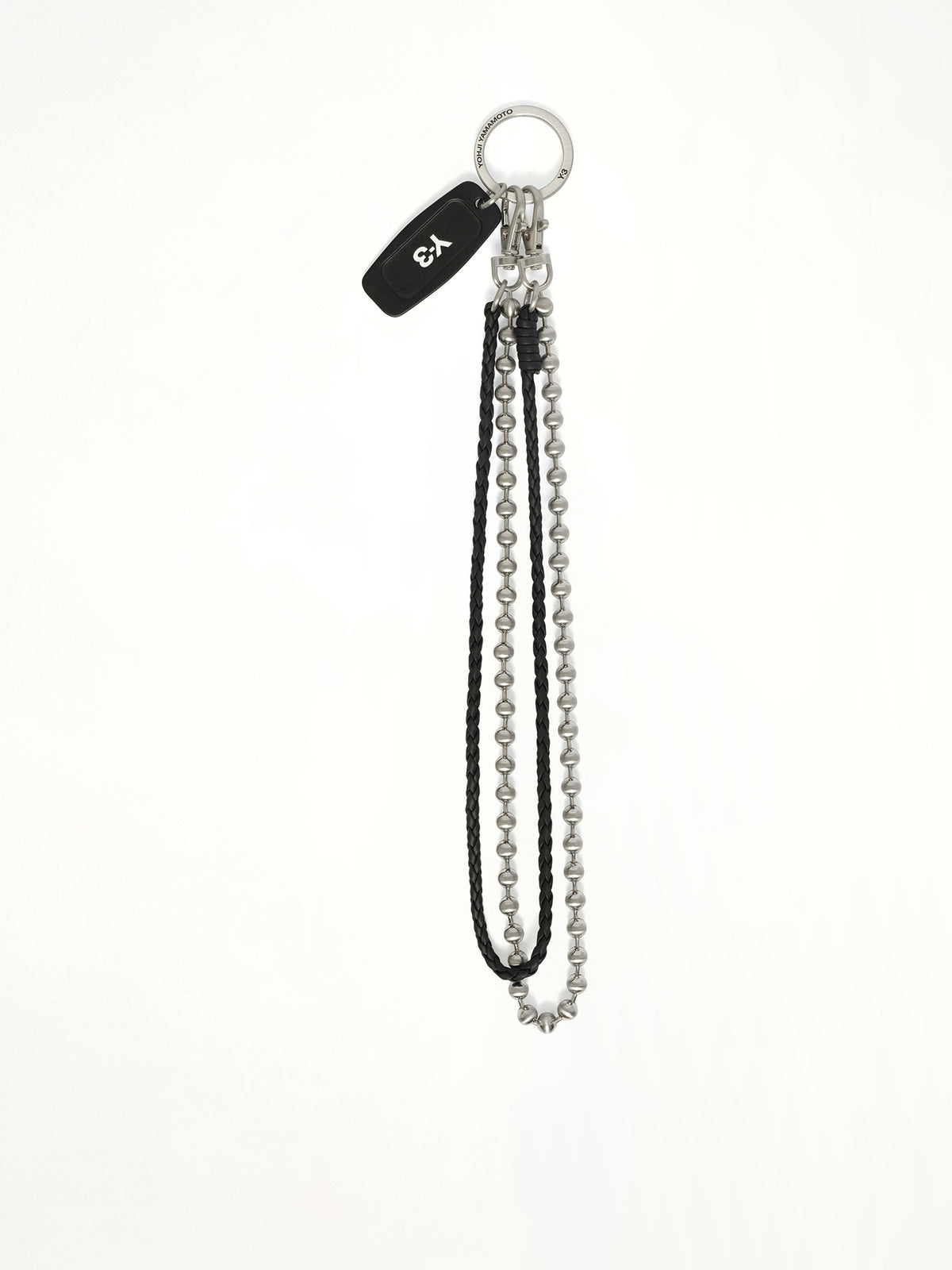 Y-3 Keychain in Black
