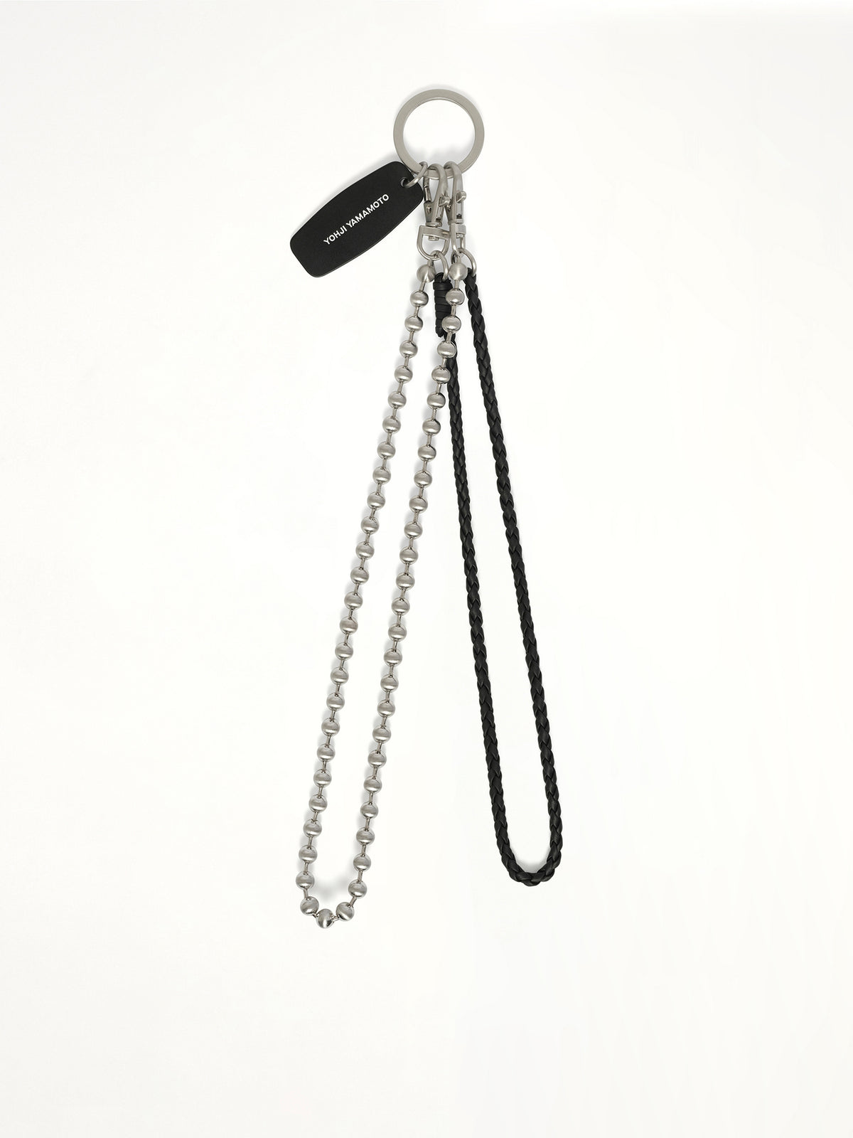 Y-3 Keychain in Black