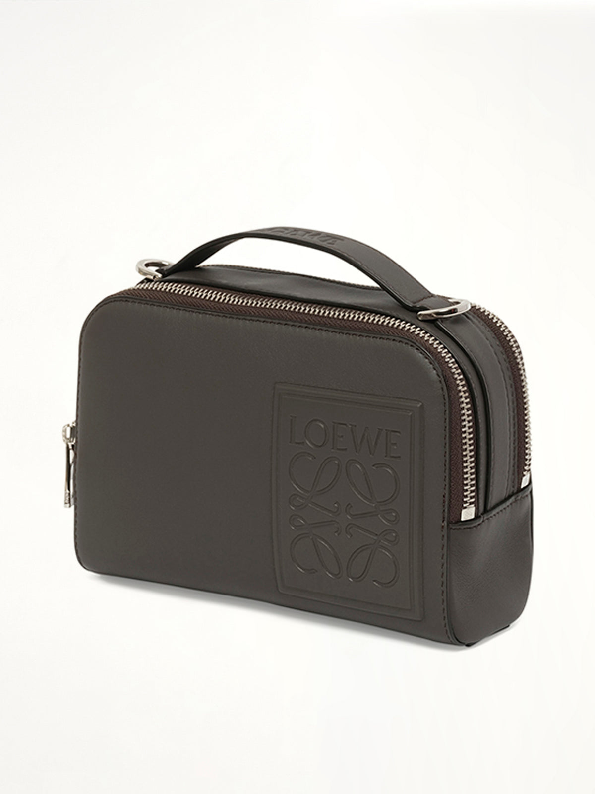 Loewe Patch Camera Bag Mini in Dark Grey